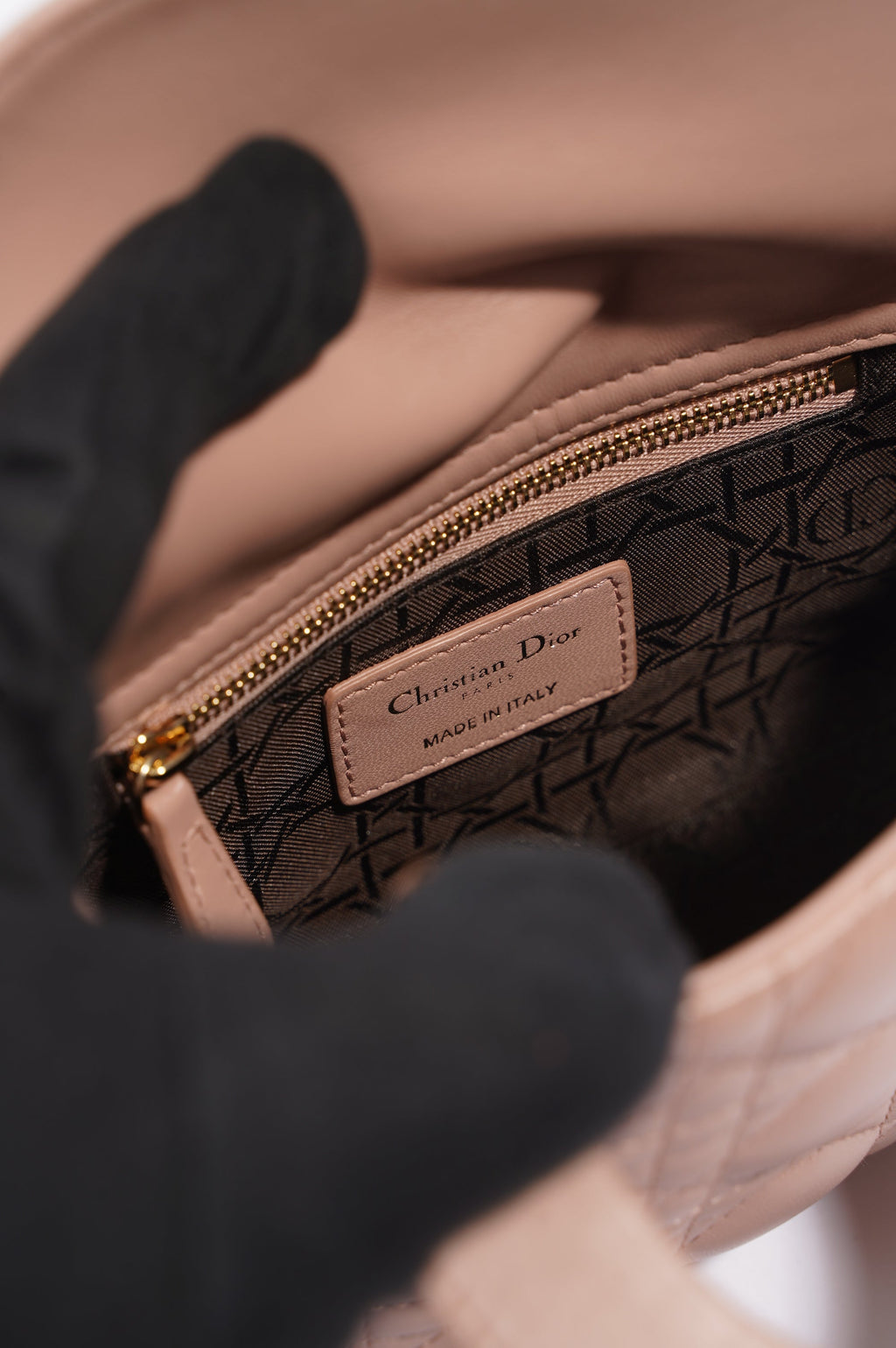 Christian Dior Womens Lady Dior Pink Mini