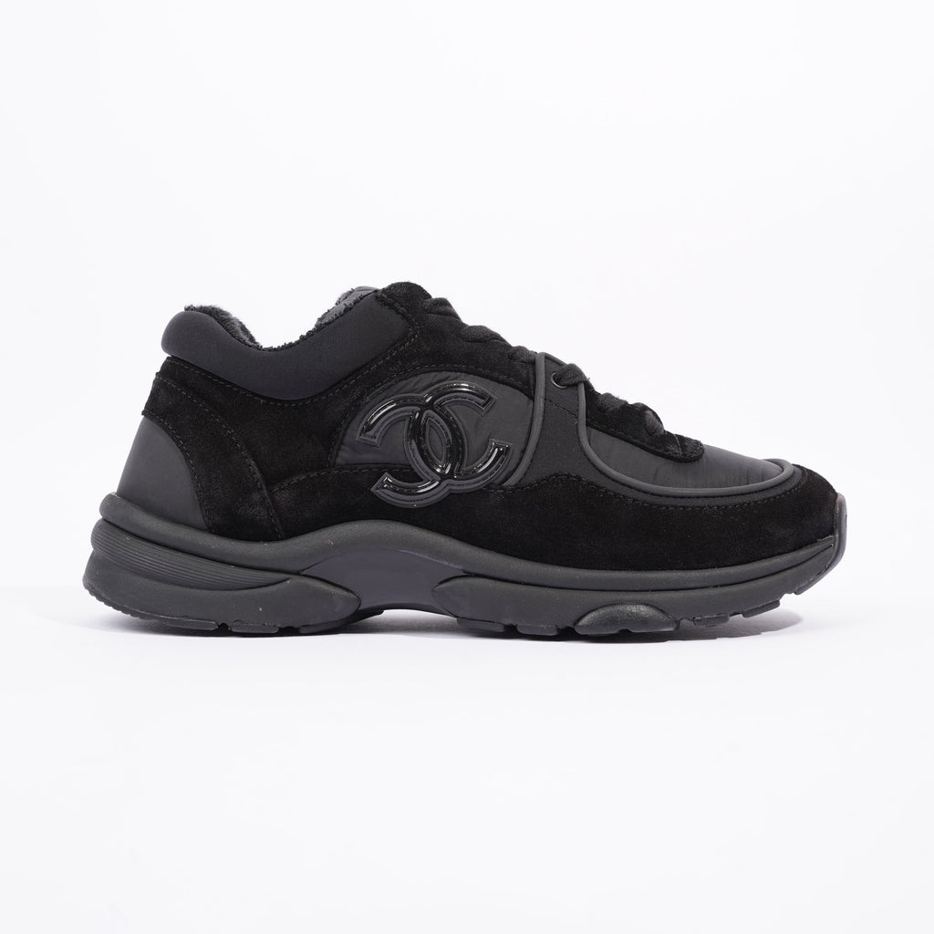 Chanel Womens Runners Black EU 38.5 / UK  5.5