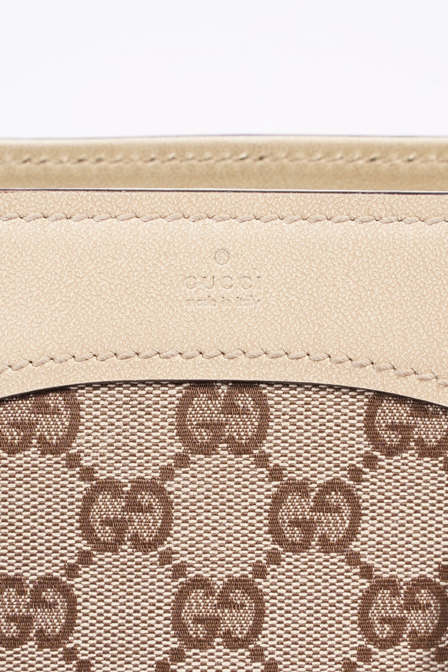 Gucci Womens Gifford Tote Bag Supreme Canvas