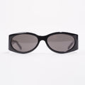 Gucci Womens Interlocking 90's Sunglasses Black Acetate 120