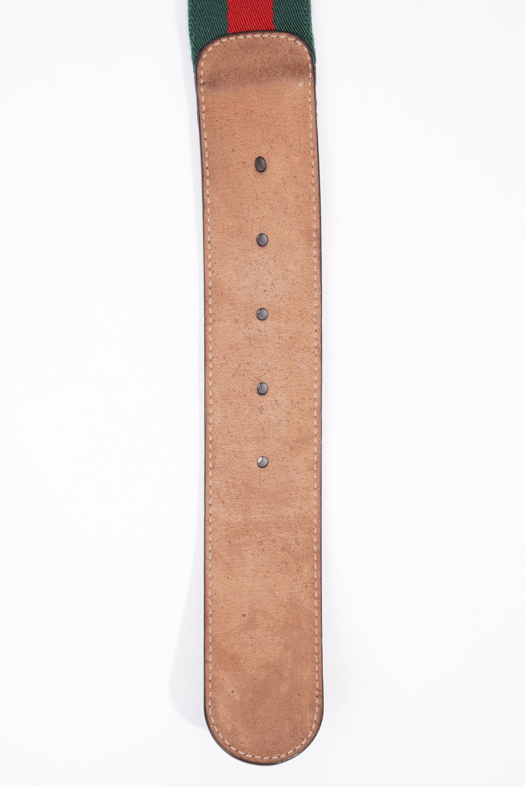 Gucci Mens Interlocking Belt Green / Red 95cm - 38"