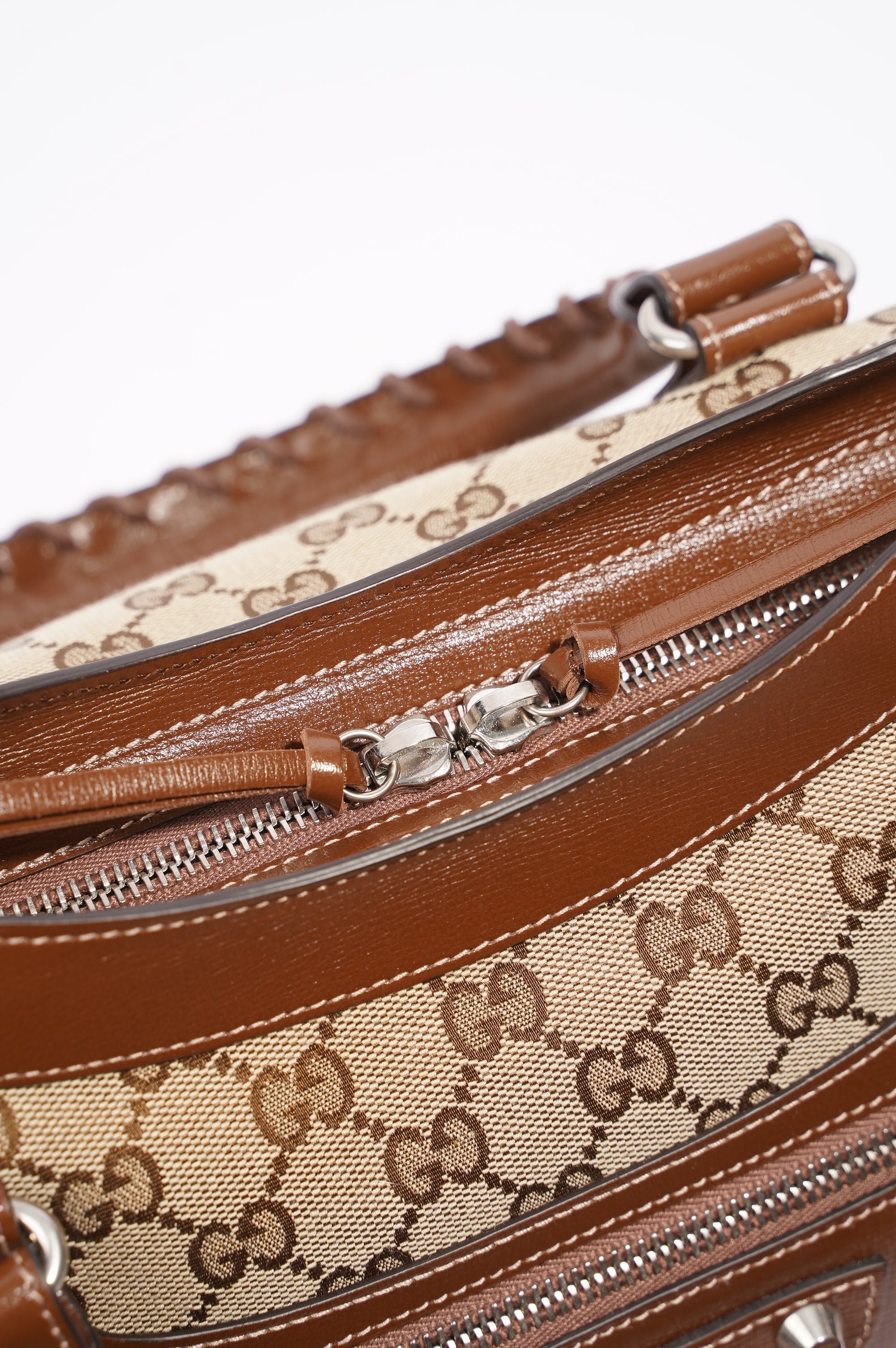 Gucci X Balenciaga Hacker Project GG Neo Classic Bag Brown Medium