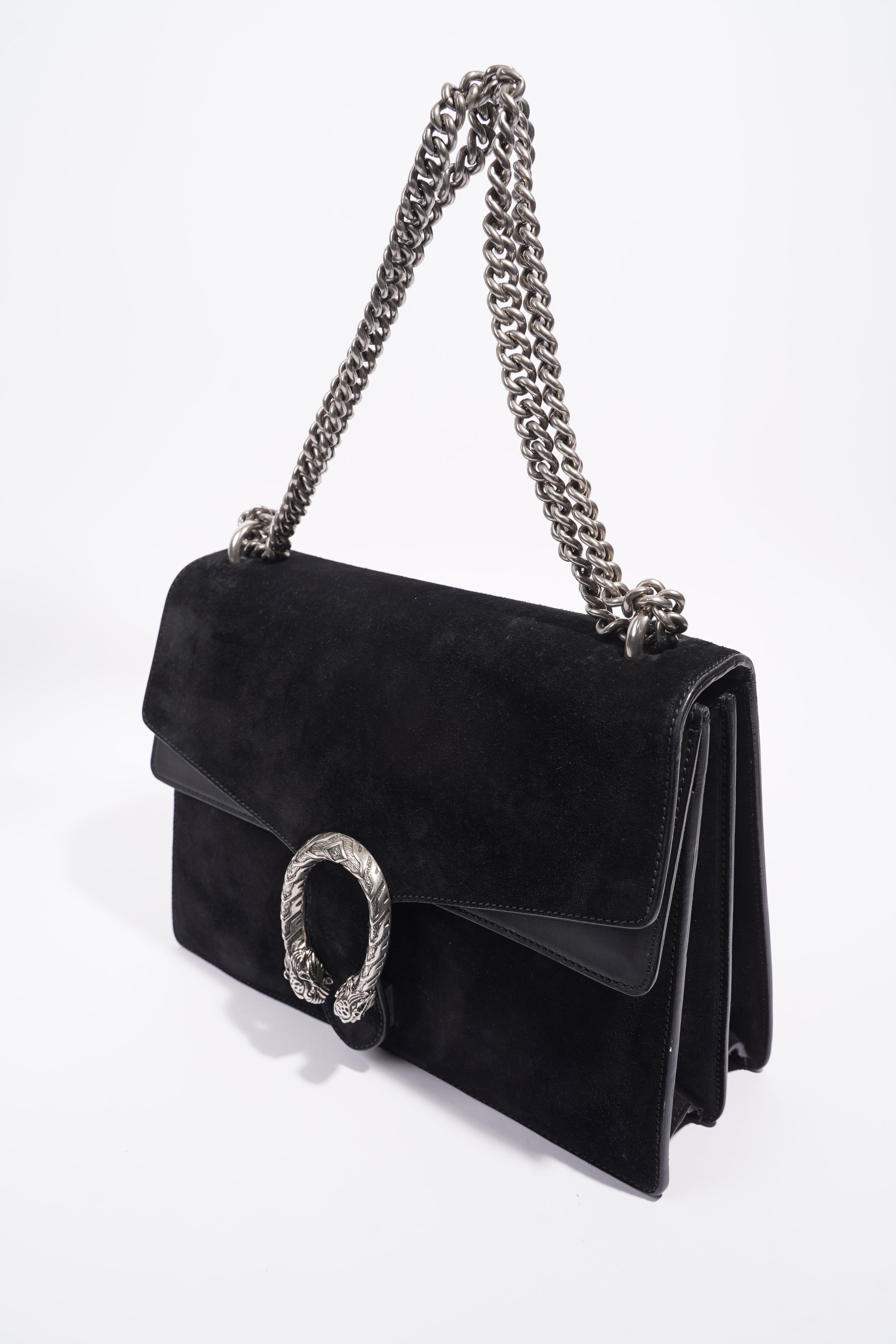 Gucci Womens Dionysus Black Medium
