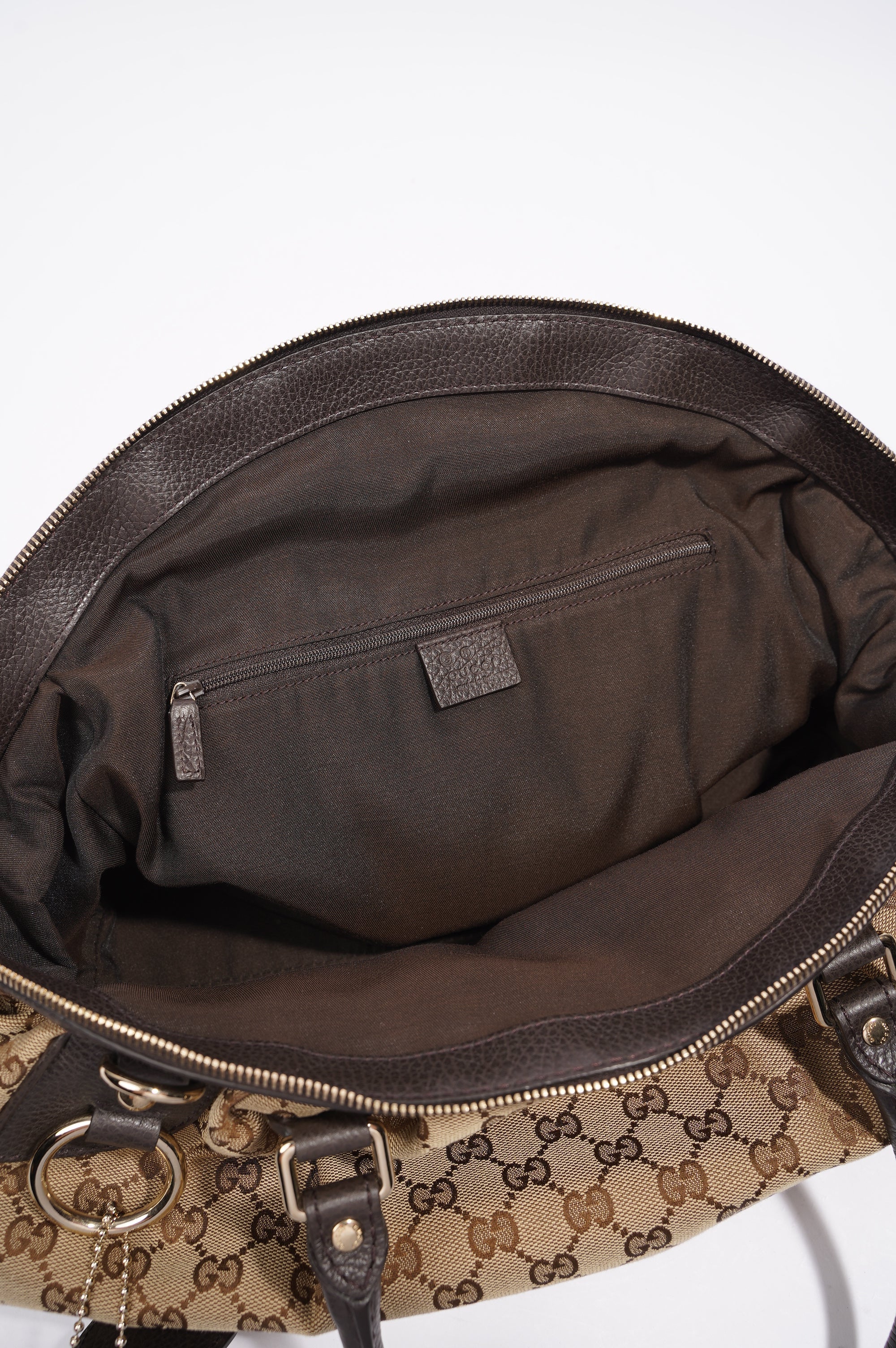 Gucci Womens Sukey Bag Supreme Canvas