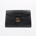 Gucci Womens Marmont Clutch Bag Black / Gold