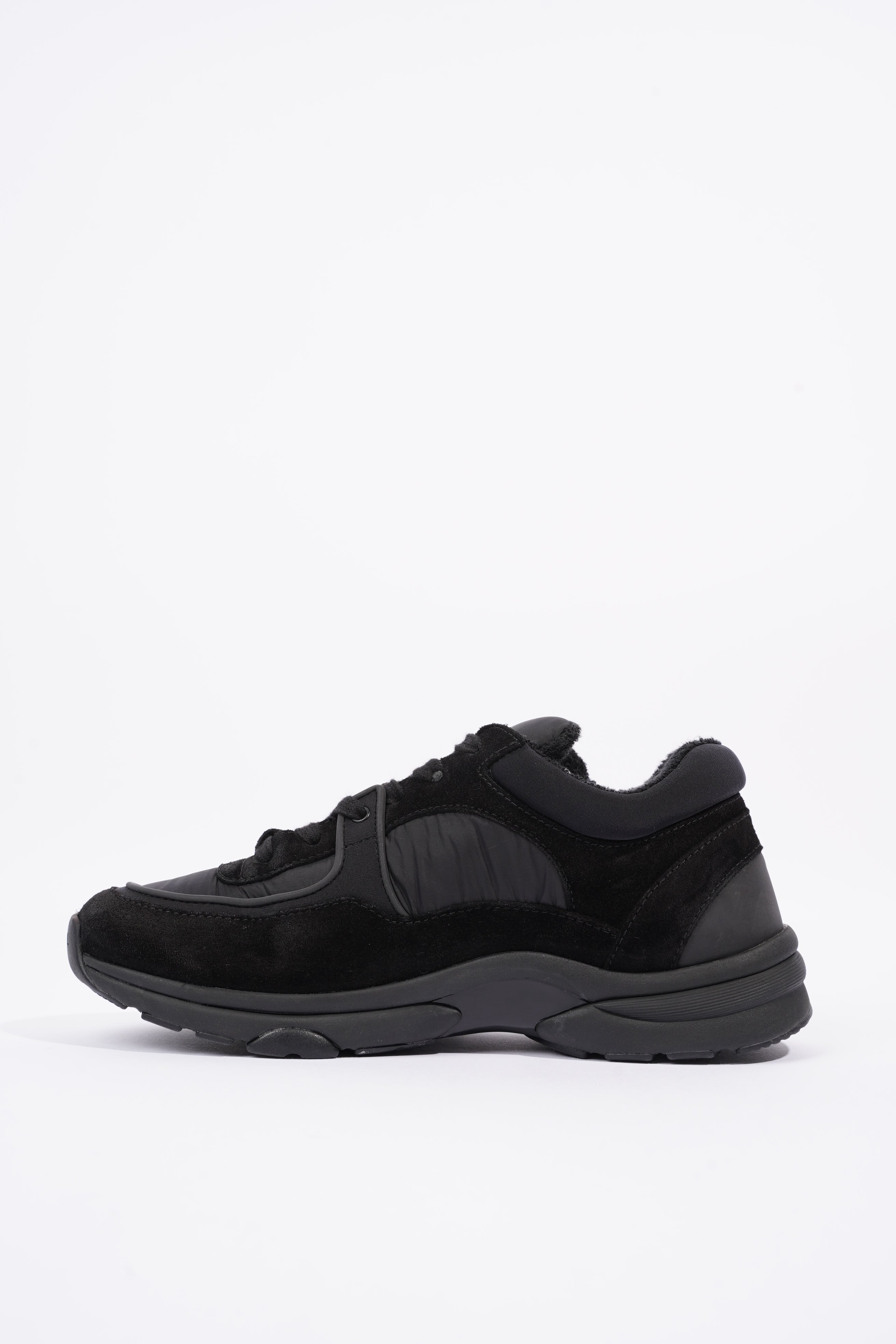 Chanel Womens Runners Black EU 38.5 / UK  5.5