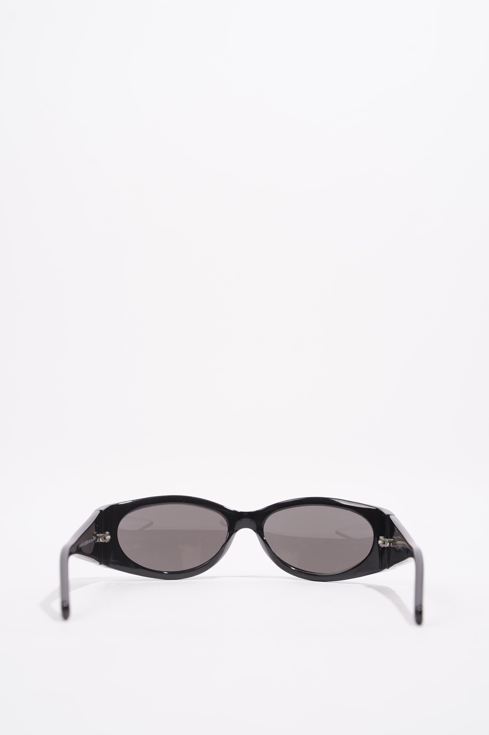 Gucci Womens Interlocking 90's Sunglasses Black Acetate 120