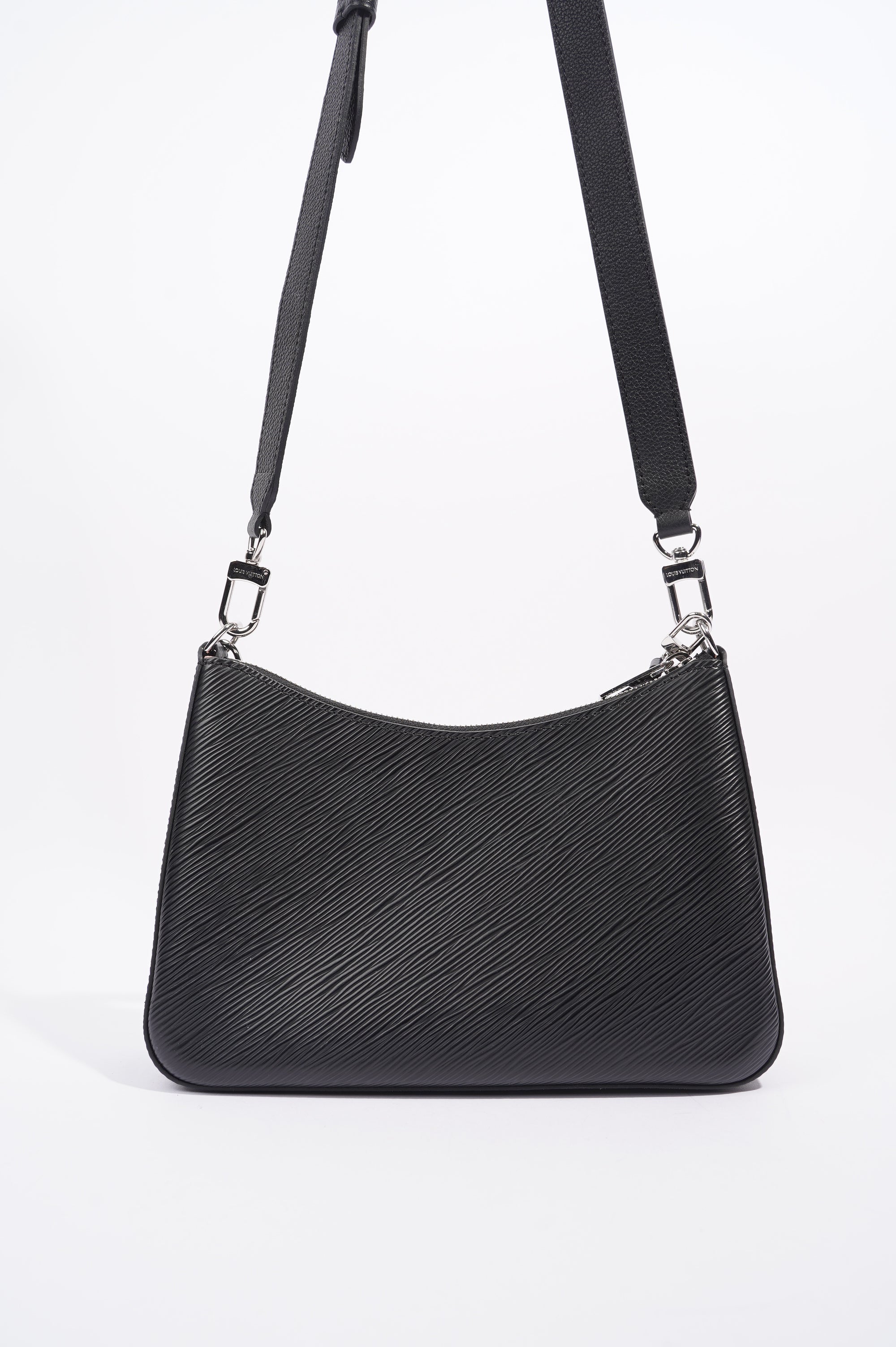 Louis Vuitton Womens Marelle Bag Black Epi Leather