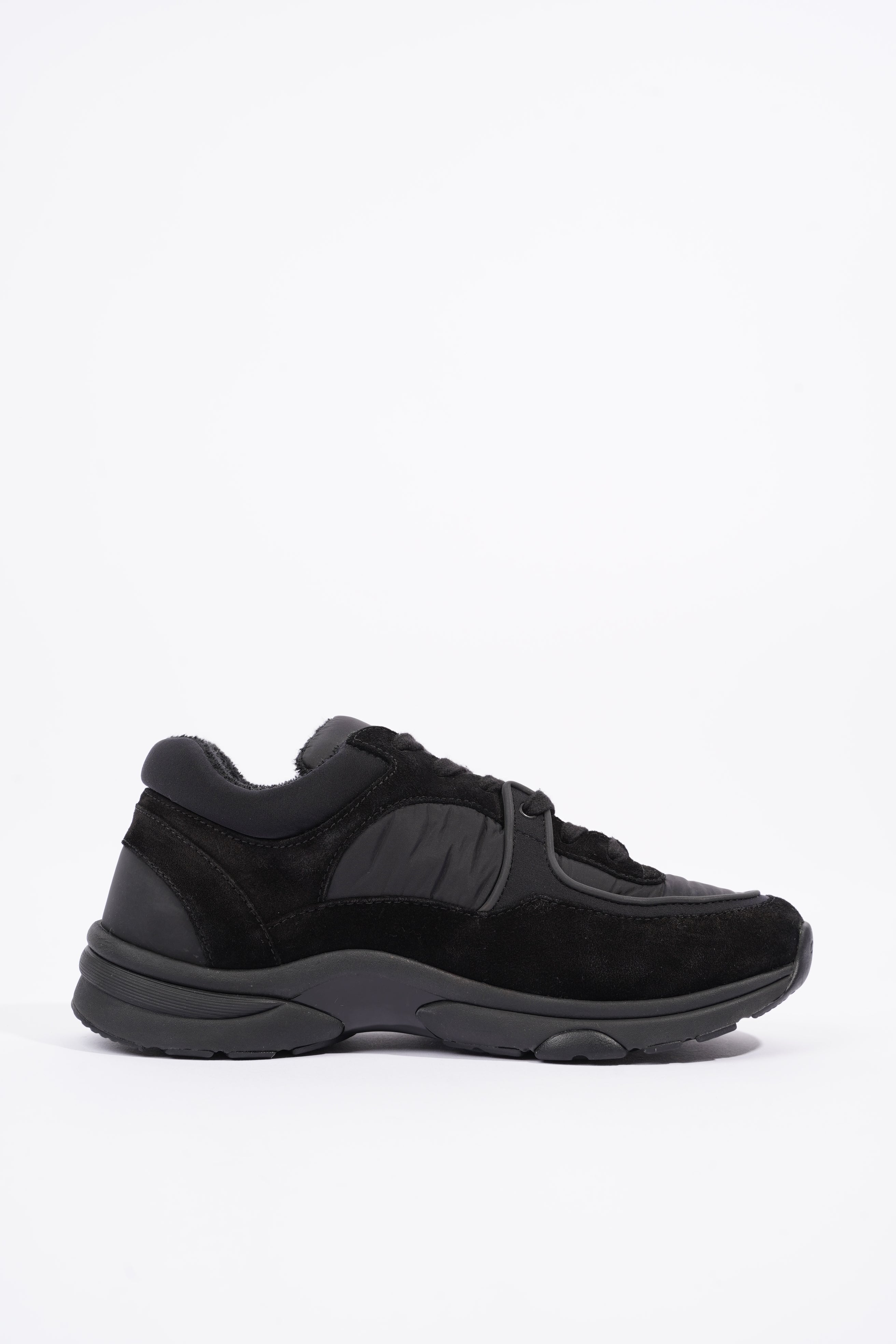 Chanel Womens Runners Black EU 38.5 / UK  5.5