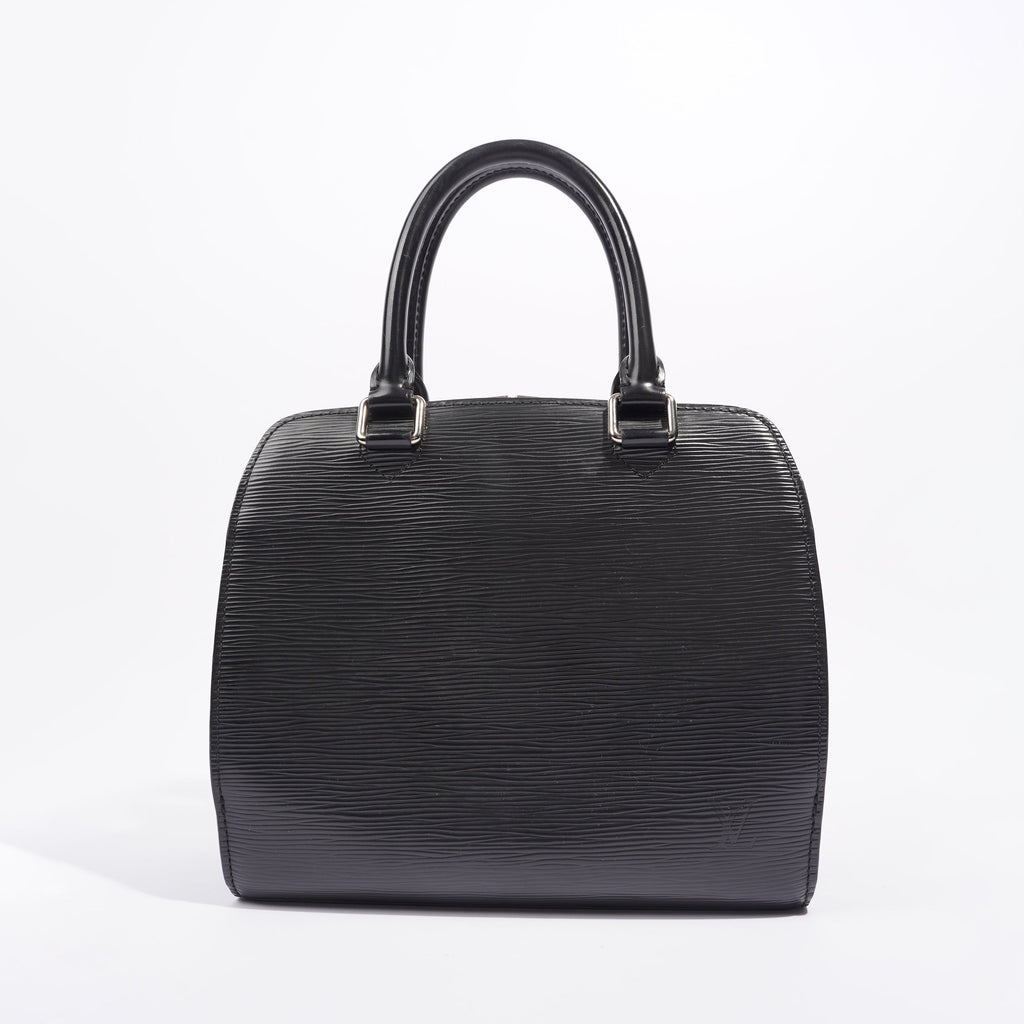 Louis Vuitton Womens Pont Neuf Black Epi Leather