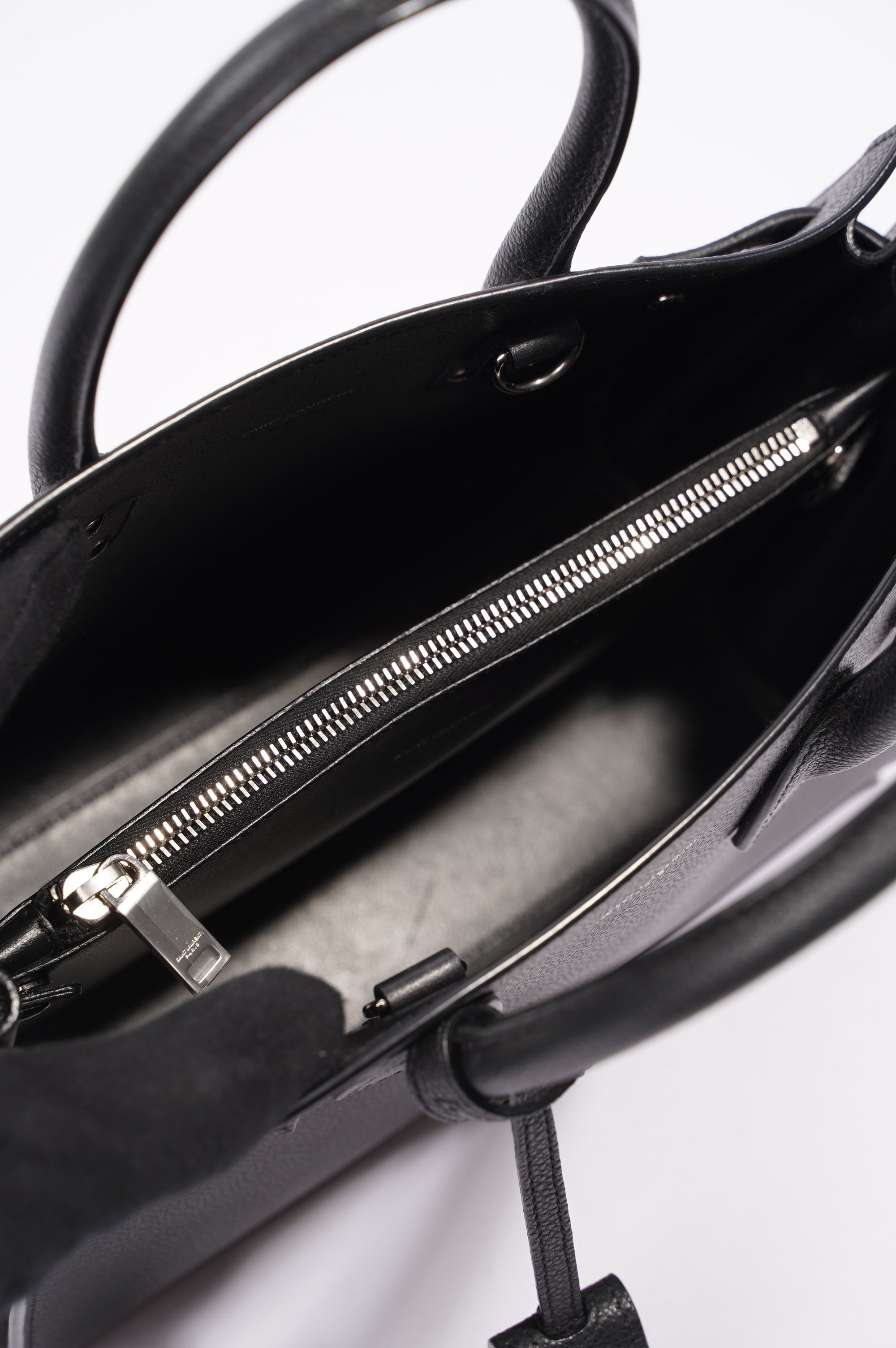 Saint Laurent Womens Sac De Jour Black Baby