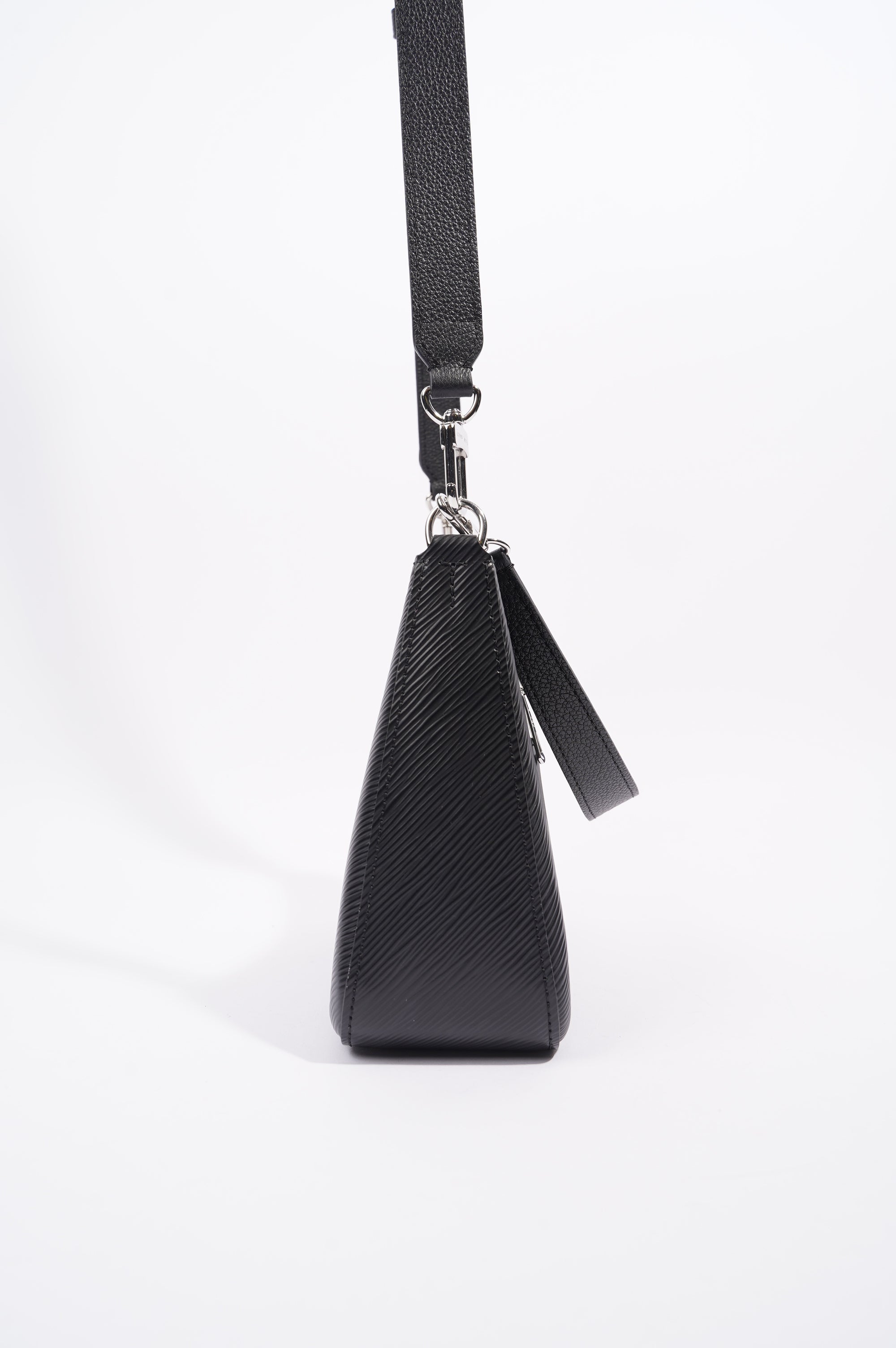 Louis Vuitton Womens Marelle Bag Black Epi Leather