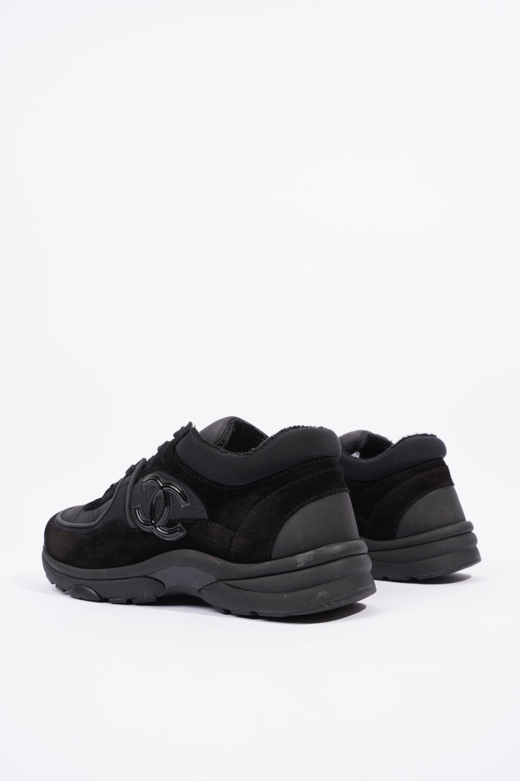 Chanel Womens Runners Black EU 38.5 / UK  5.5