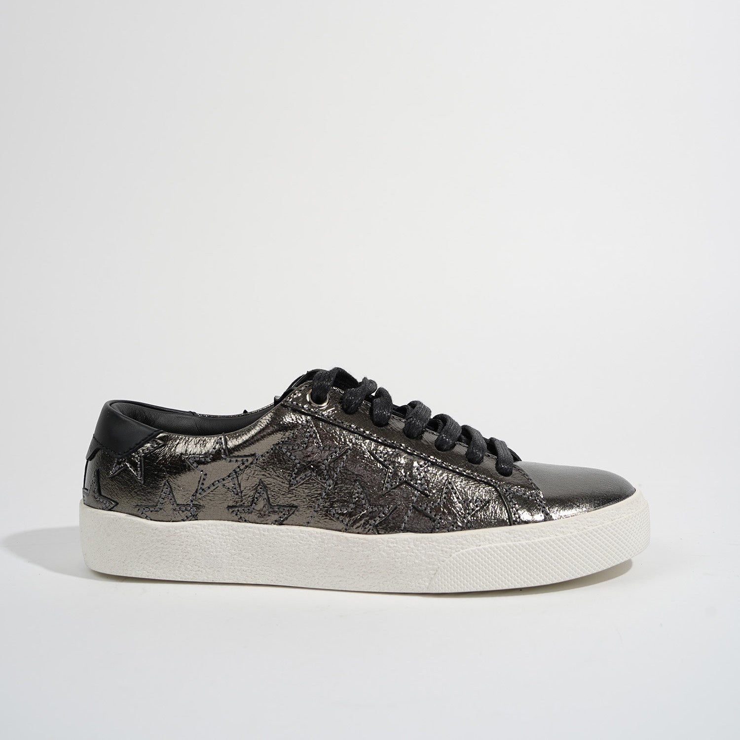 Saint Laurent Womens Lace Up Sneaker EU 34 /  UK 1