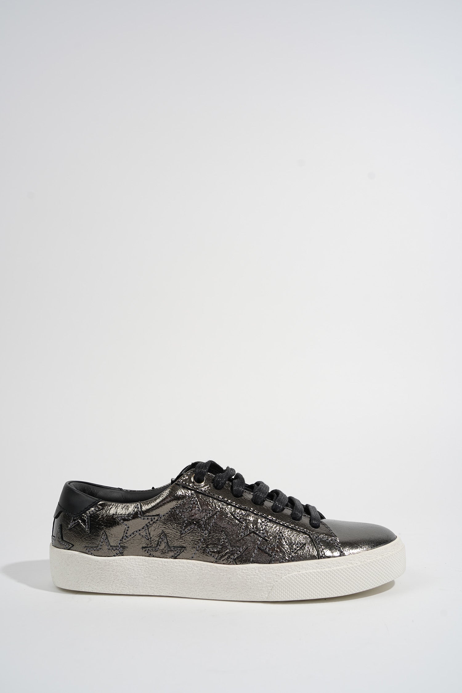 Saint Laurent Womens Lace Up Sneaker EU 34 /  UK 1