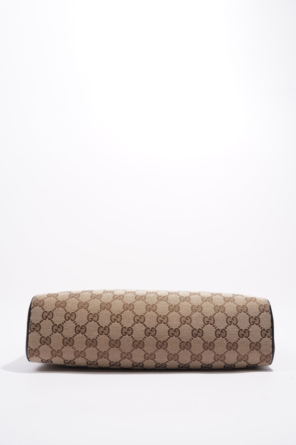 Gucci Mens Messenger Crossbody Bag Brown Canvas
