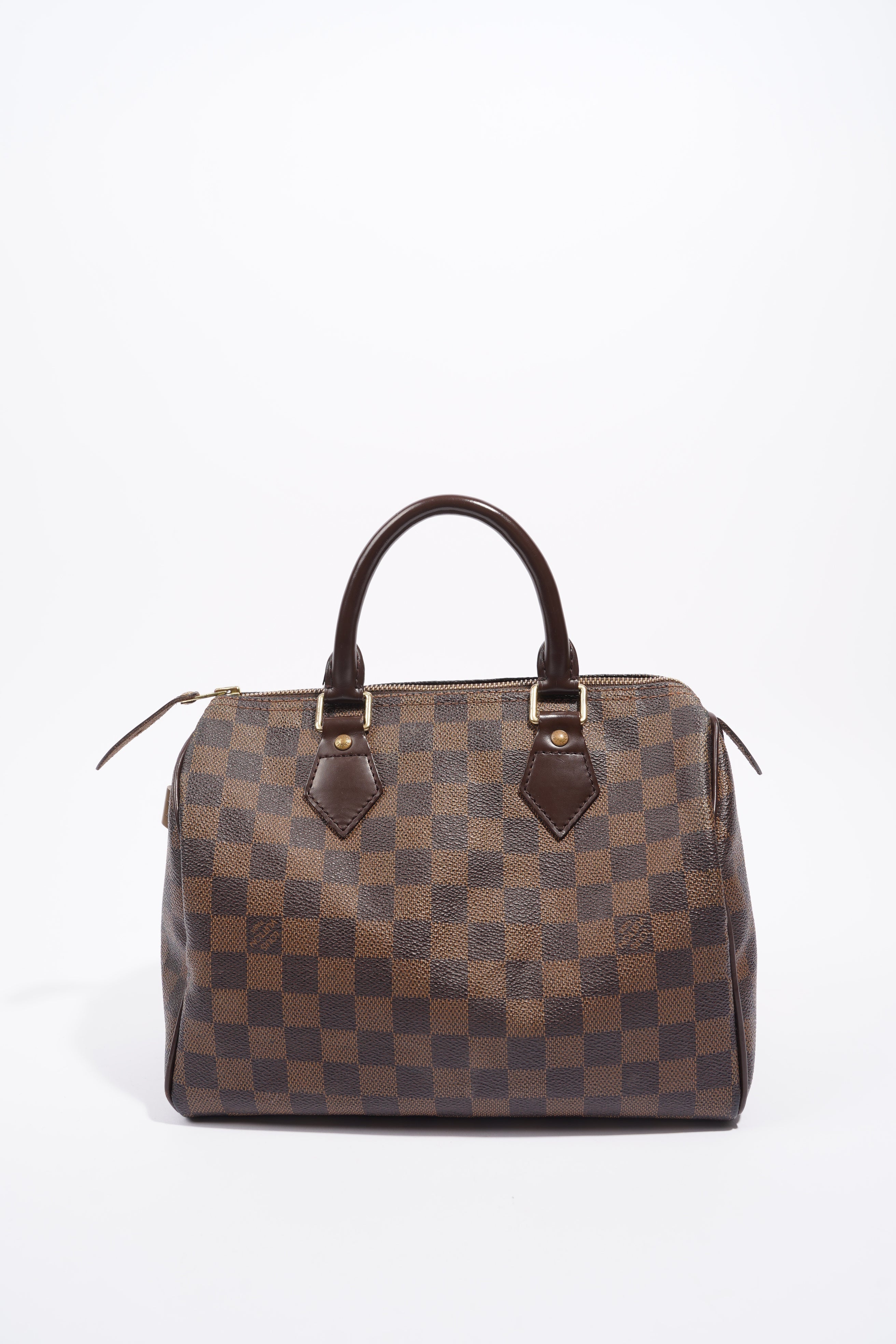 Louis Vuitton Womens Speedy Damier Ebene 25