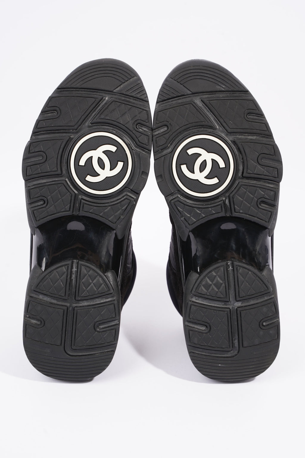 Chanel Womens Runners Black EU 38.5 / UK  5.5