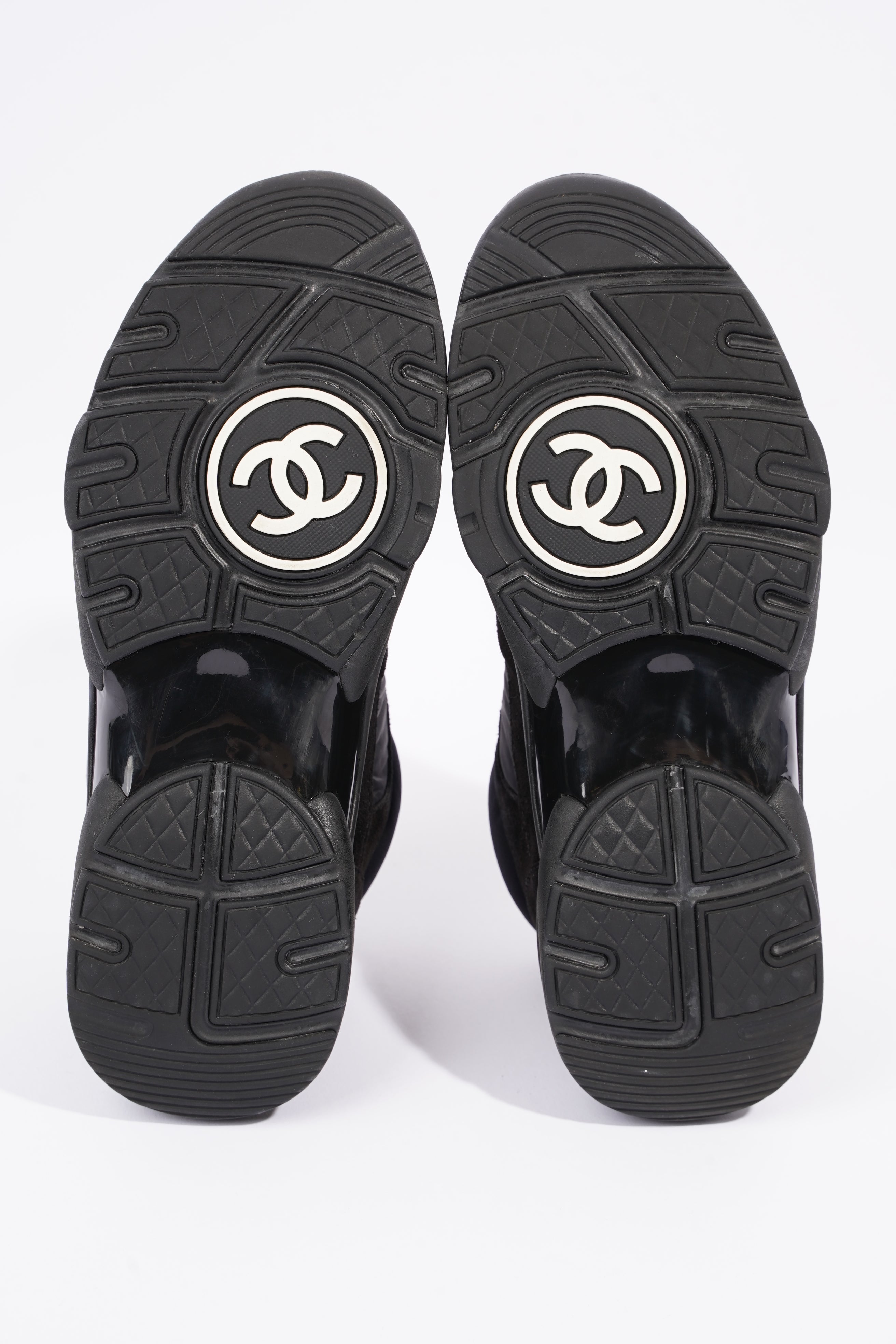 Chanel Womens Runners Black EU 38.5 / UK  5.5