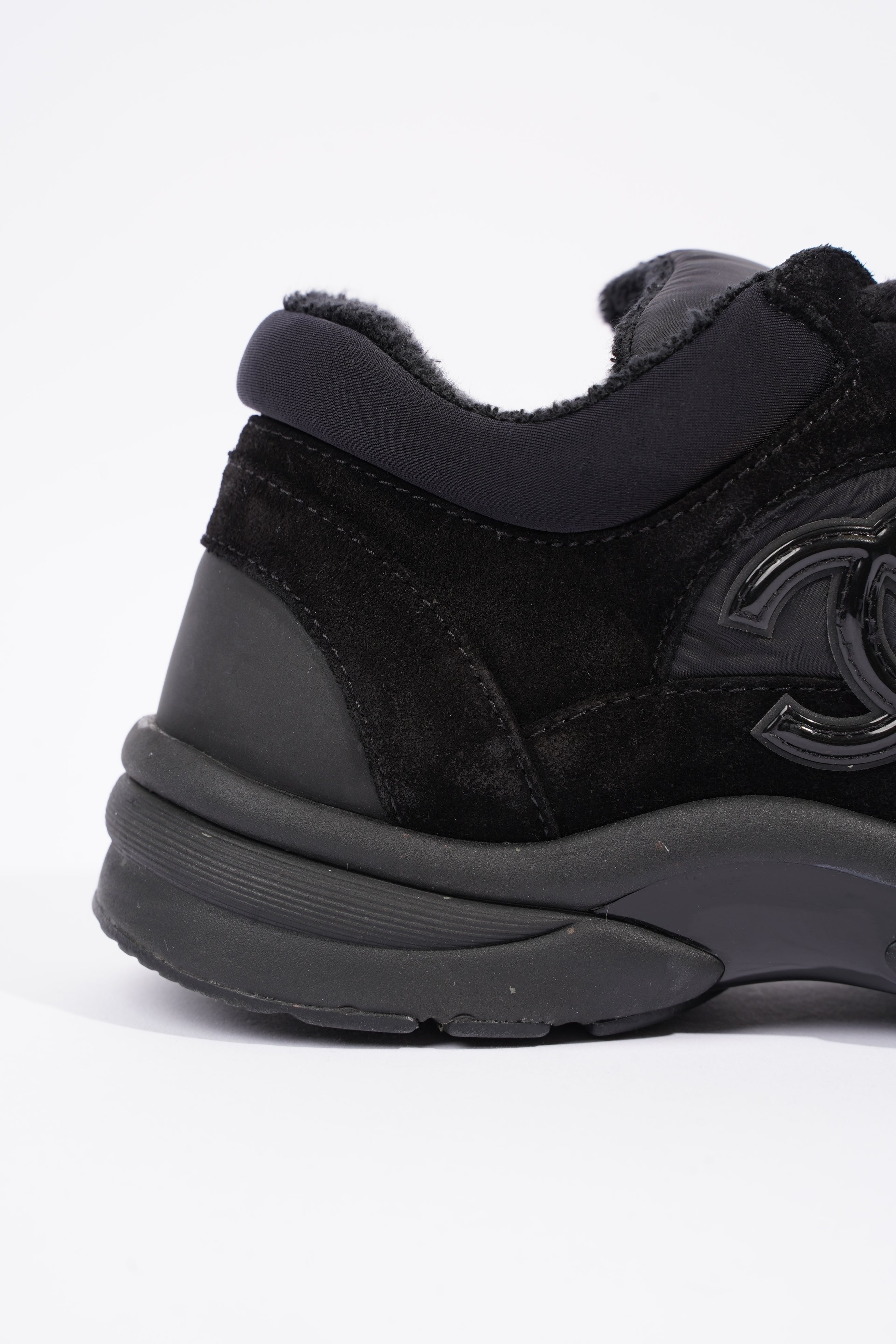 Chanel Womens Runners Black EU 38.5 / UK  5.5