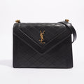 Saint Laurent Womens Gaby Satchel Black Mini