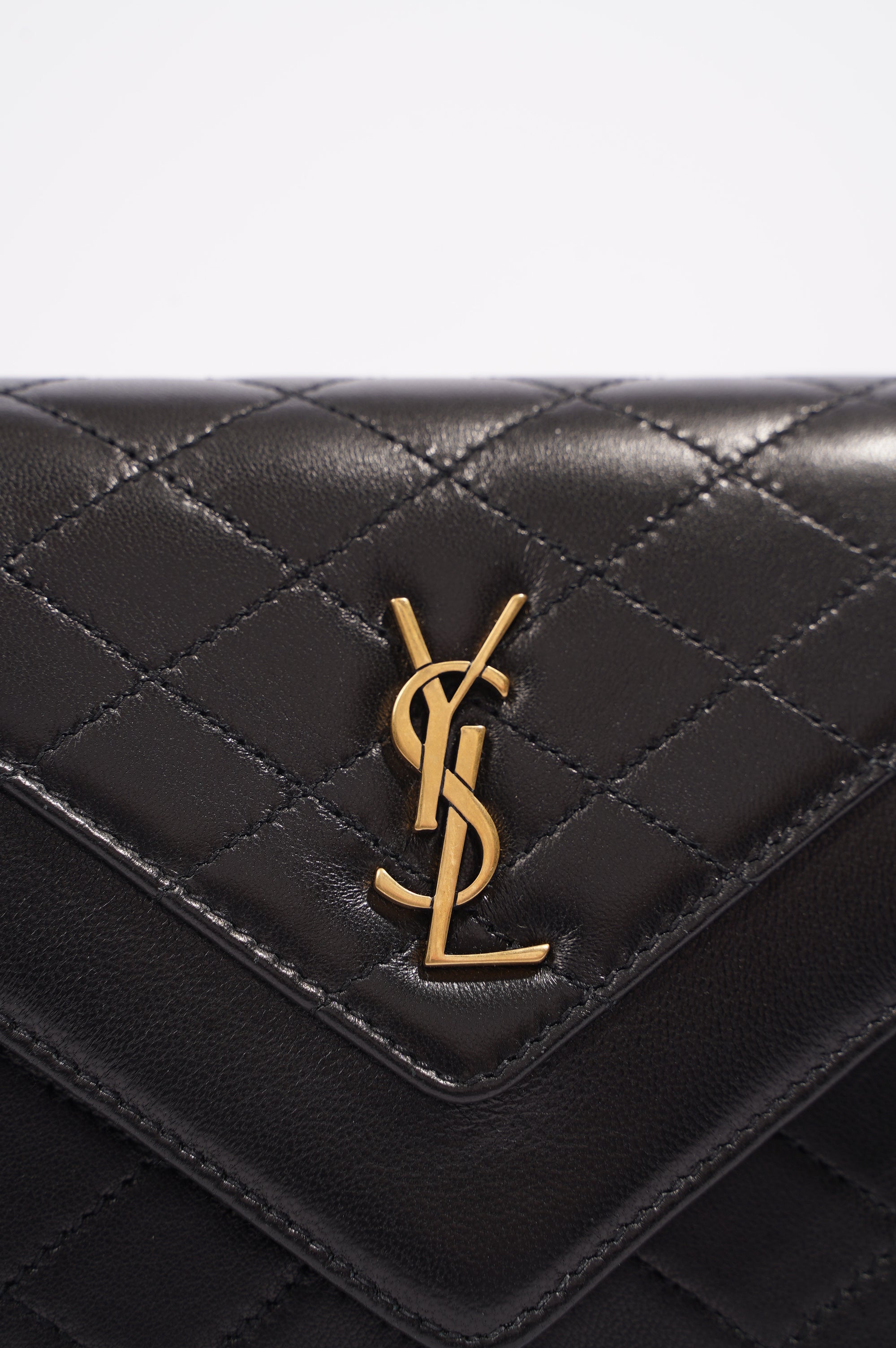 Saint Laurent Womens Gaby Satchel Black Mini