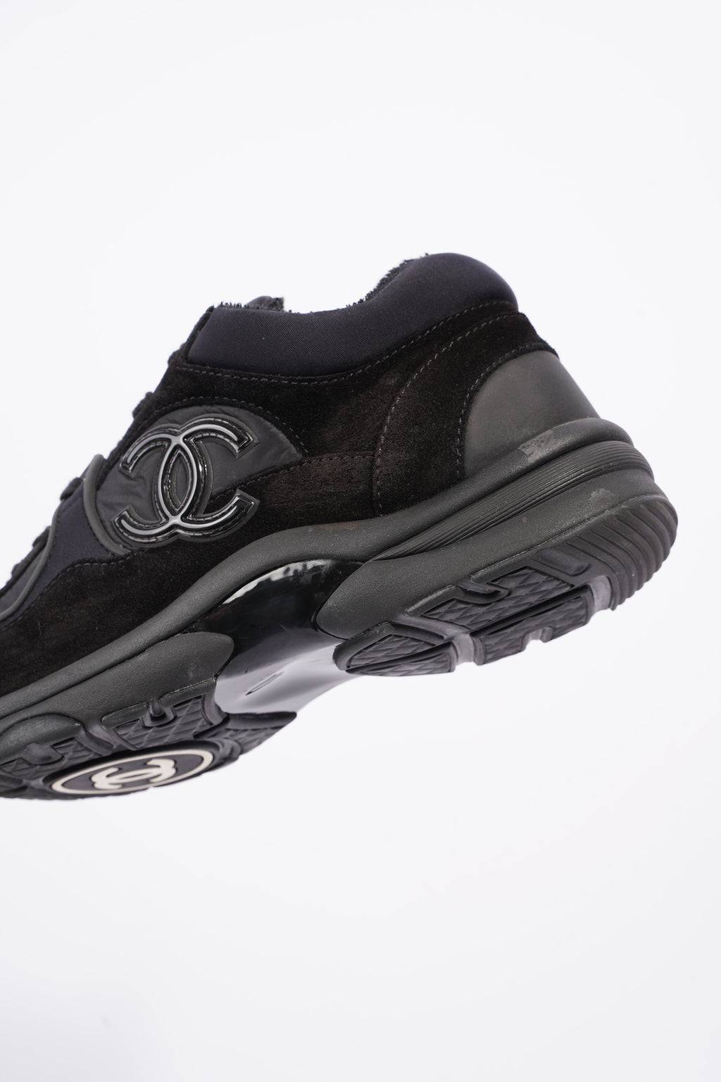 Chanel Womens Runners Black EU 38.5 / UK  5.5