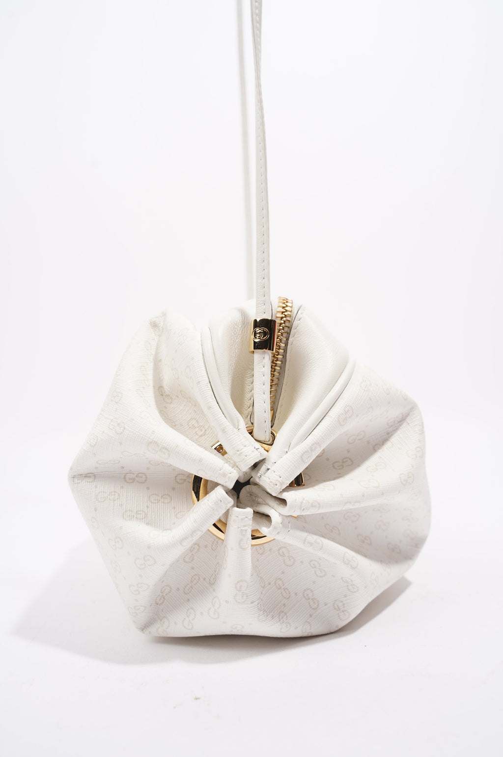 Gucci Womens GG New Candy White Canvas