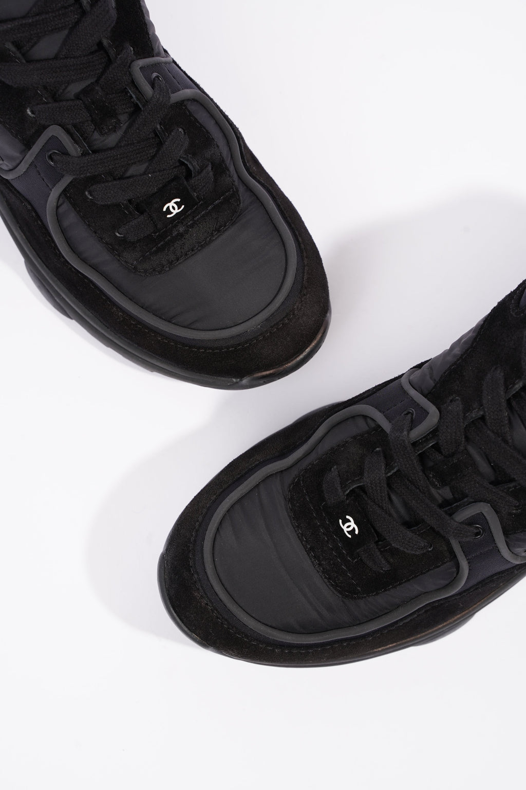 Chanel Womens Runners Black EU 38.5 / UK  5.5