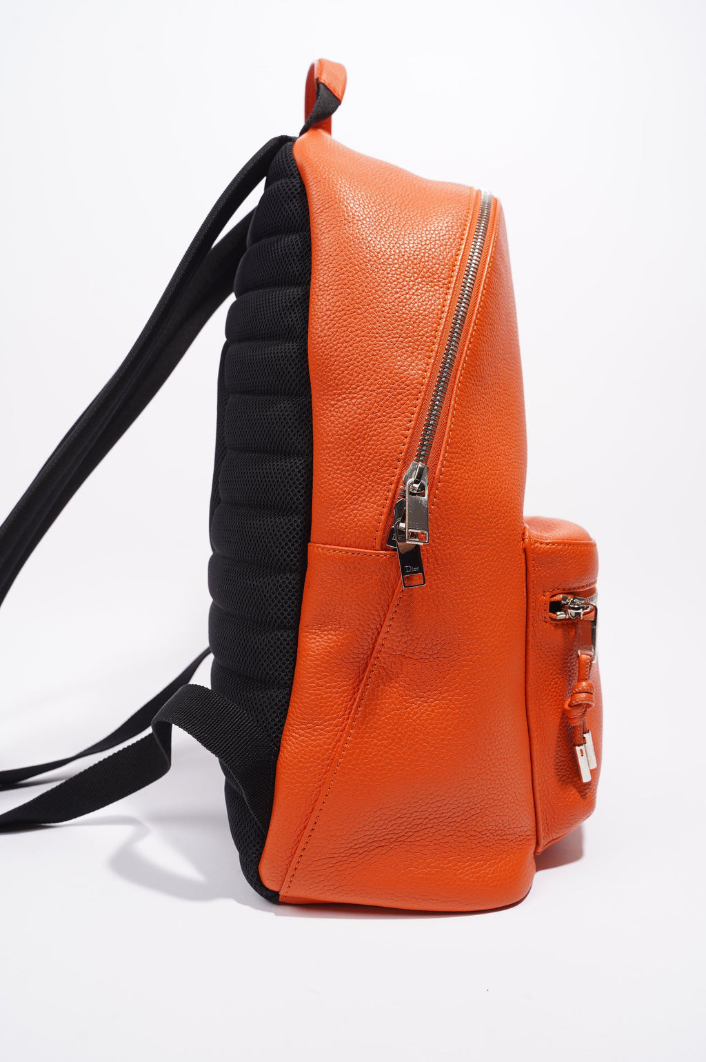 Christian Dior Atelier Backpack Orange Leather