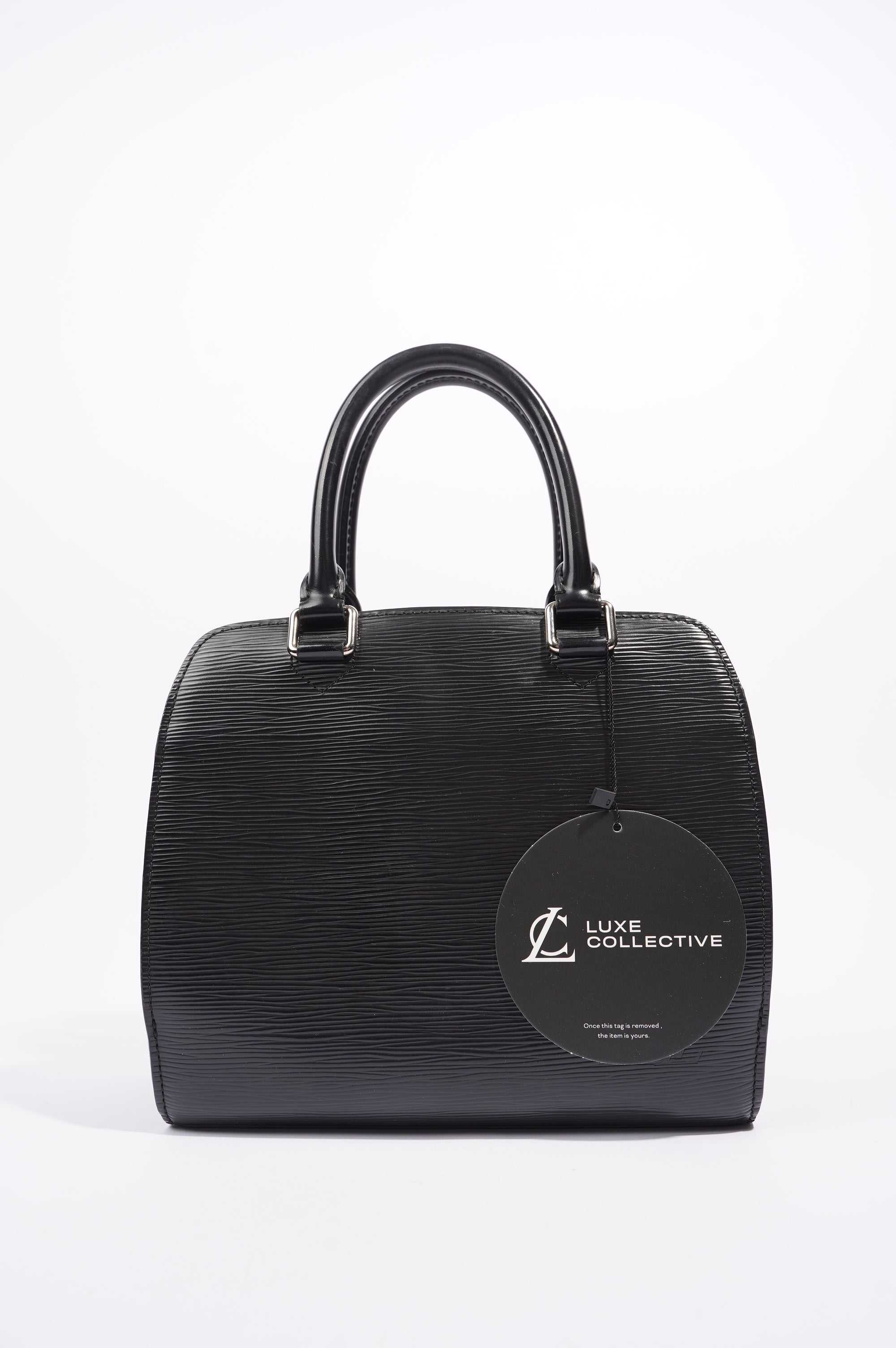 Louis Vuitton Womens Pont Neuf Black Epi Leather