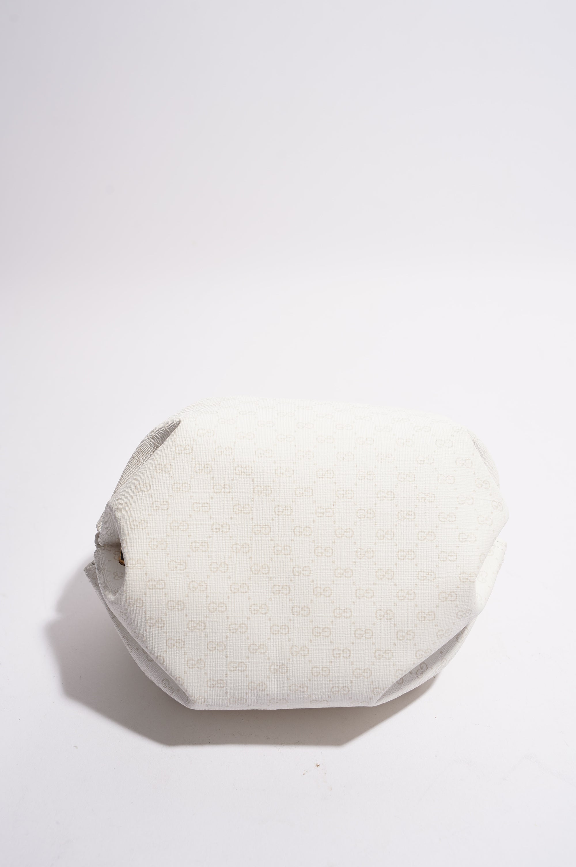 Gucci Womens GG New Candy White Canvas