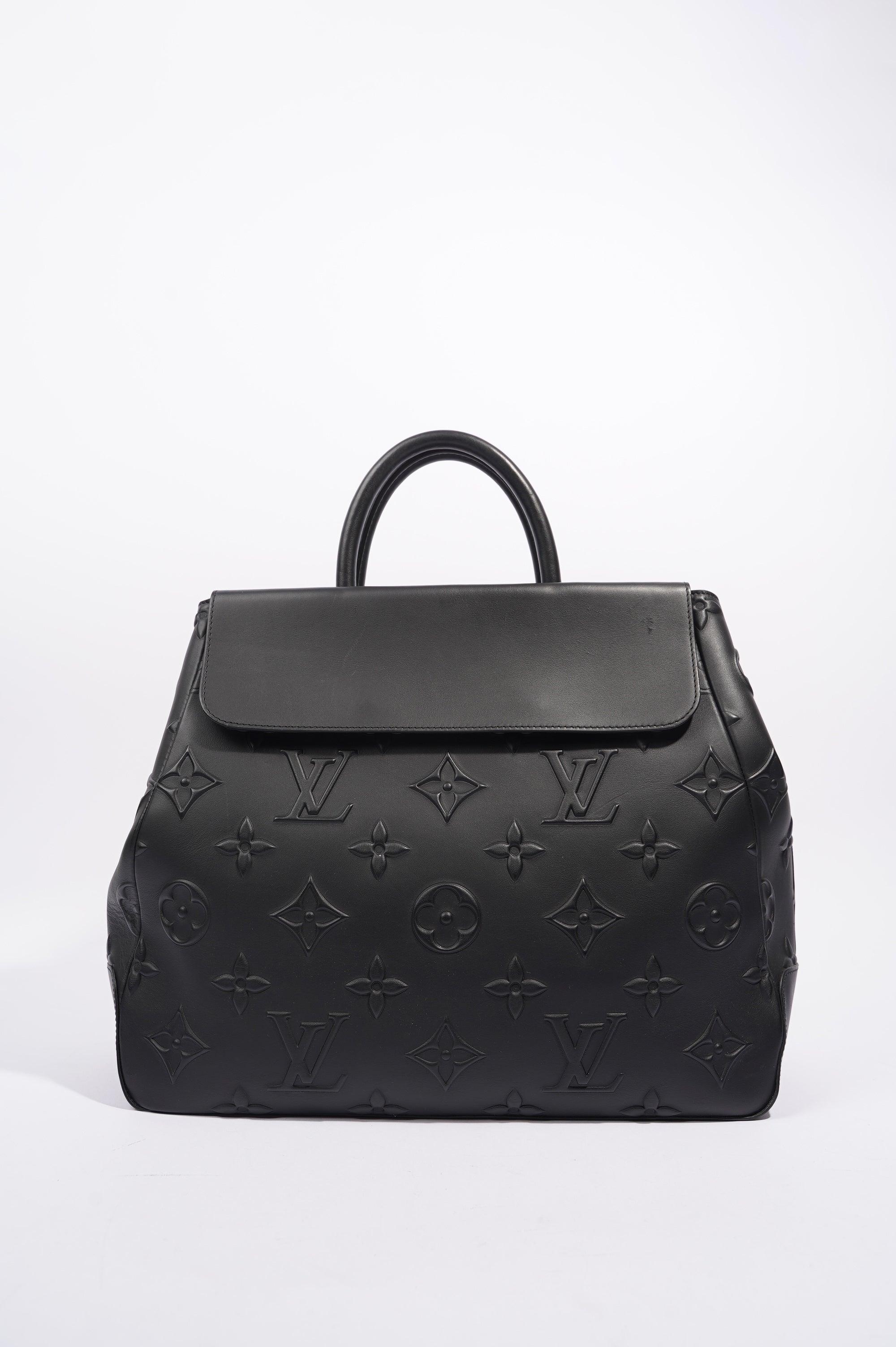 Louis Vuitton Womens Steamer Tote Black