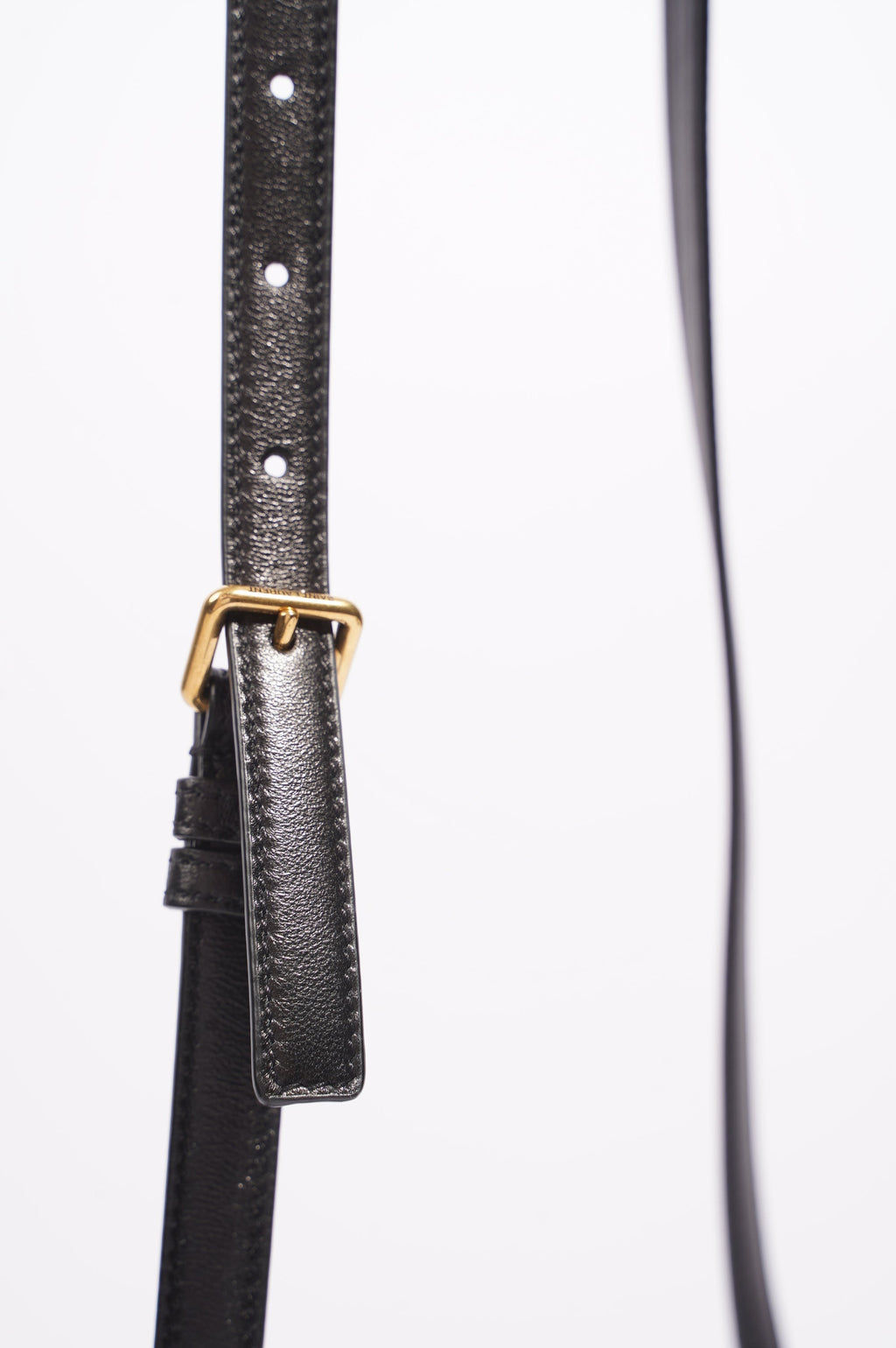 Saint Laurent Womens Gaby Satchel Black Mini