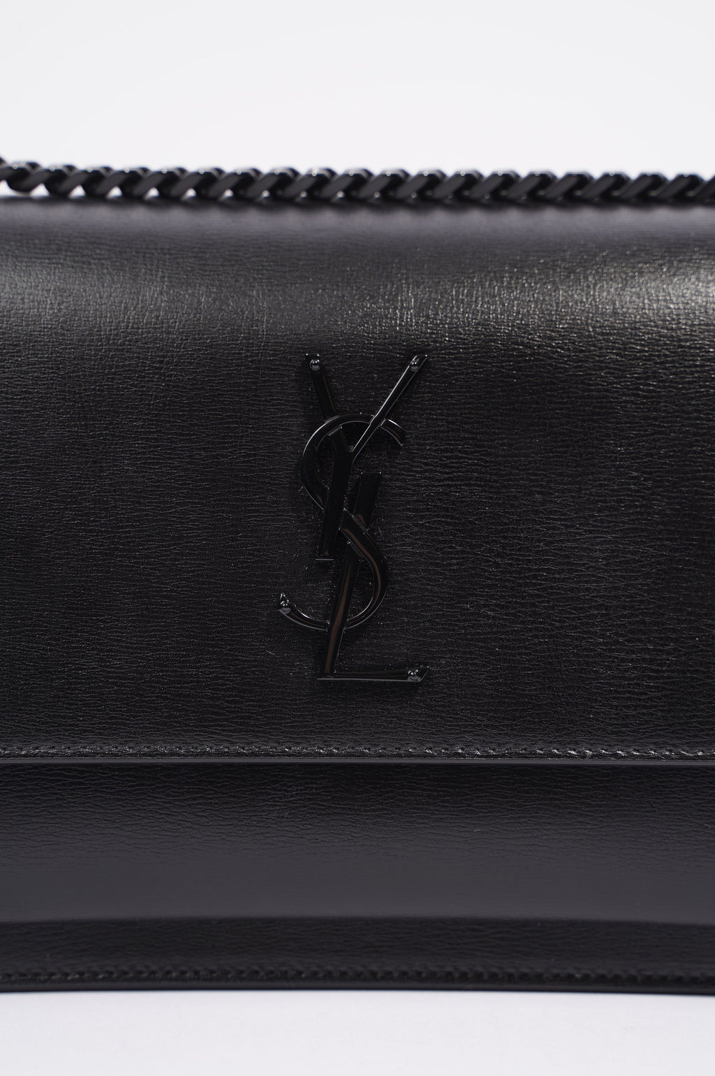 Saint Laurent Womens Sunset Bag Black Medium