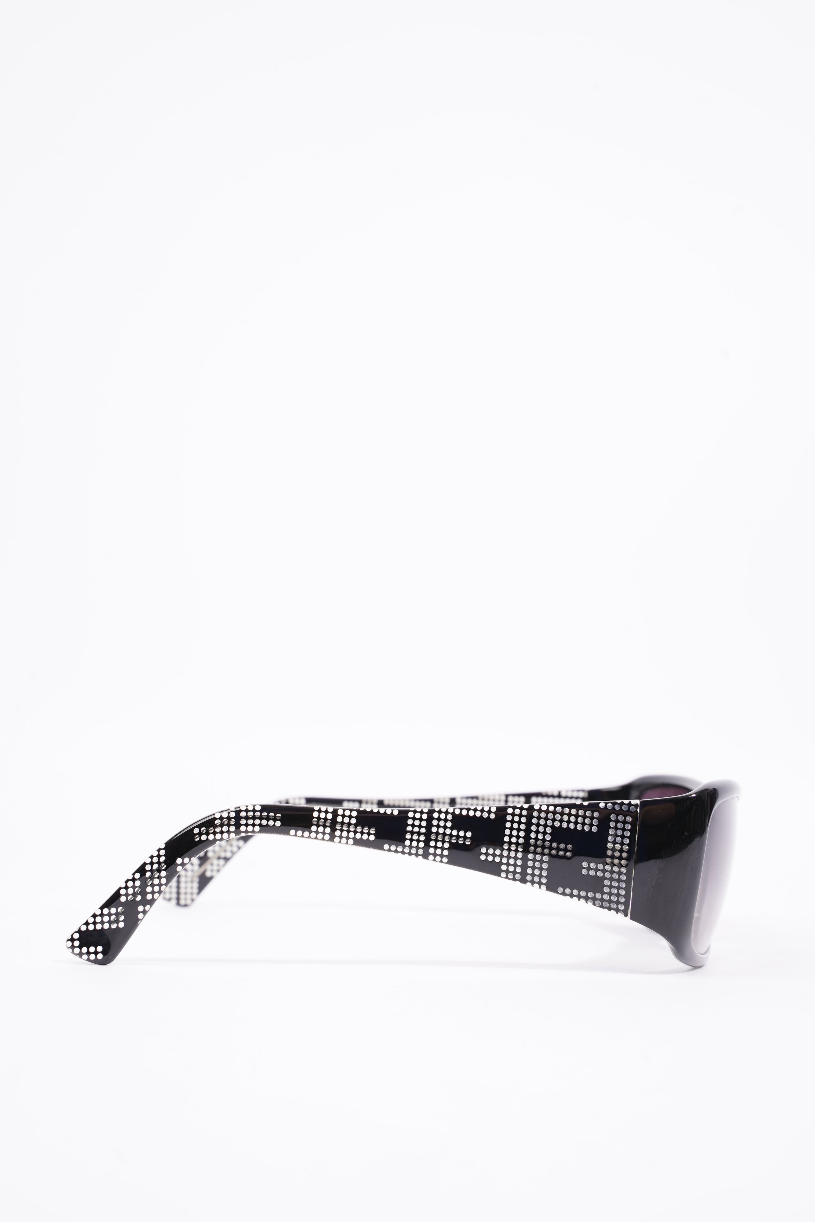 Fendi Womens Rectangular Frame Sunglasses Black Acetate 135