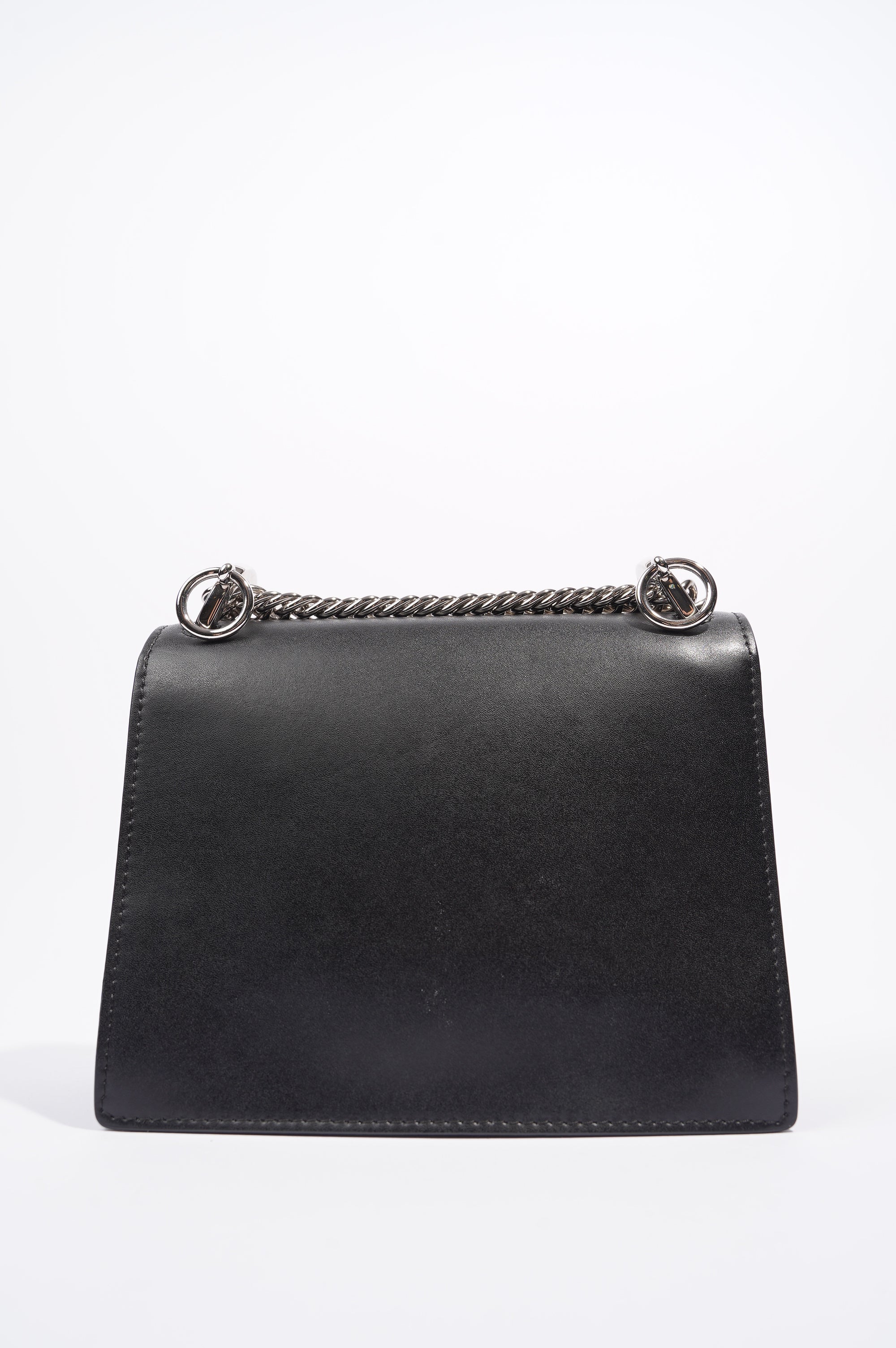 Fendi Womens Kan I Bag Black Small