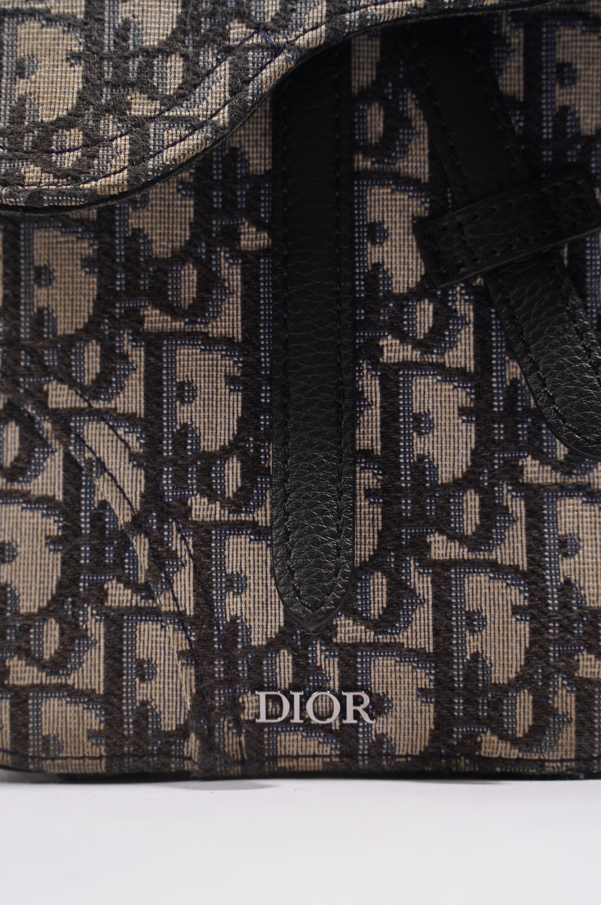 Christian Dior Mens Saddle Pouch Oblique