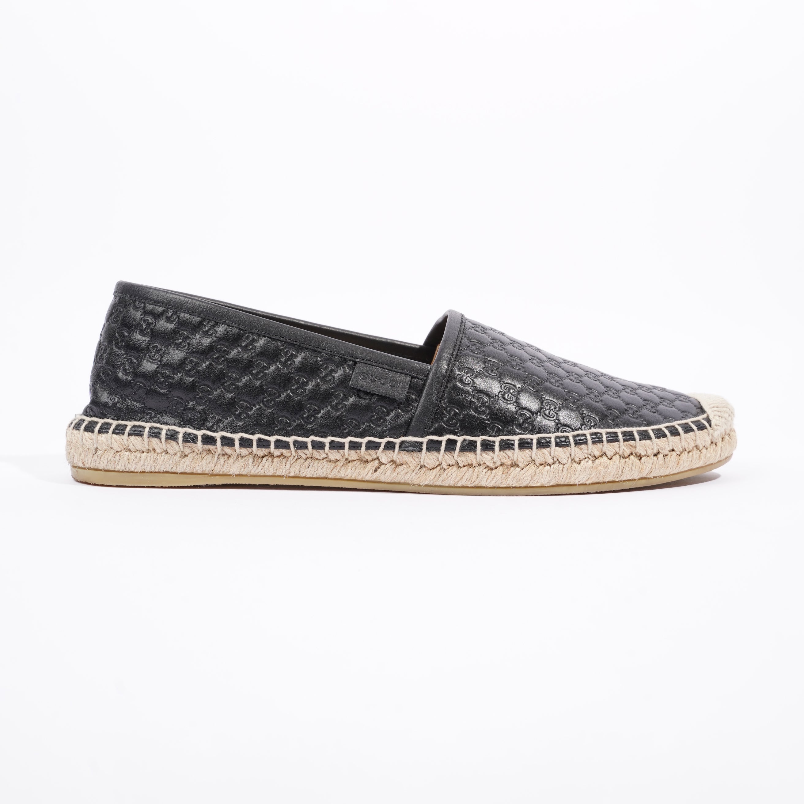 Gucci Womens Espadrilles Black EU 38 / UK 5