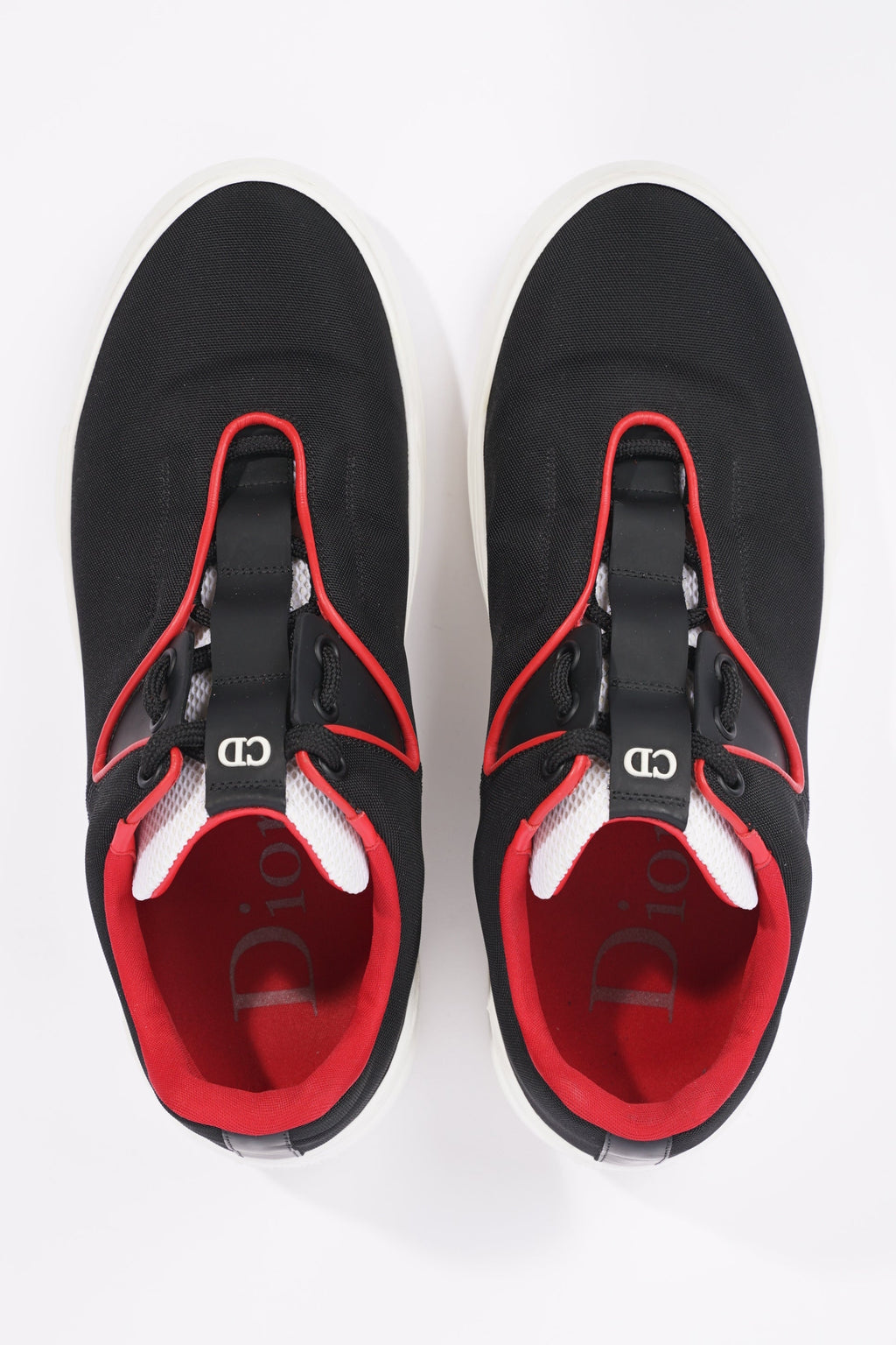 Christian Dior Mens B17 Black / Red EU 39 / UK 5