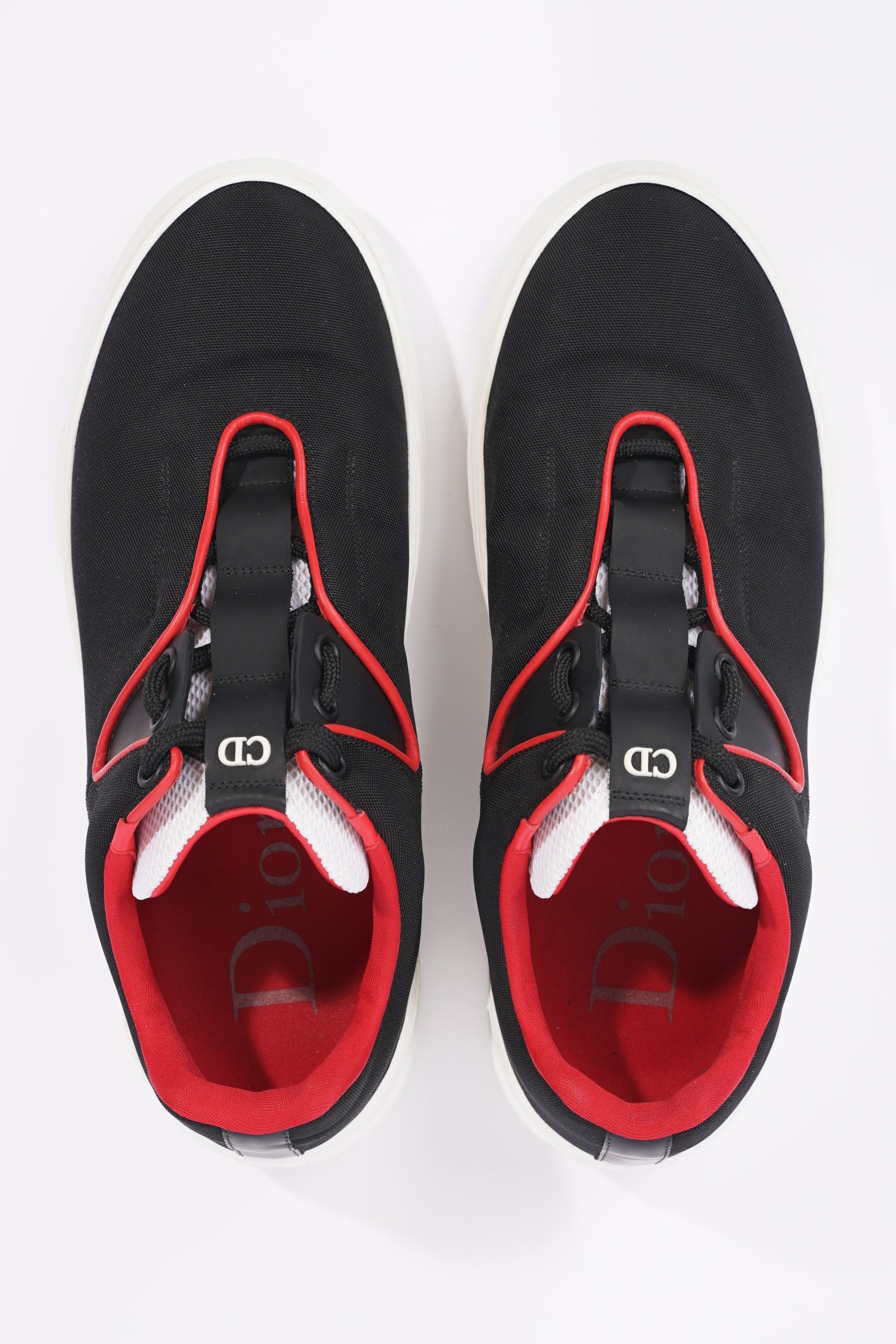 Christian Dior Mens B17 Black / Red EU 39 / UK 5