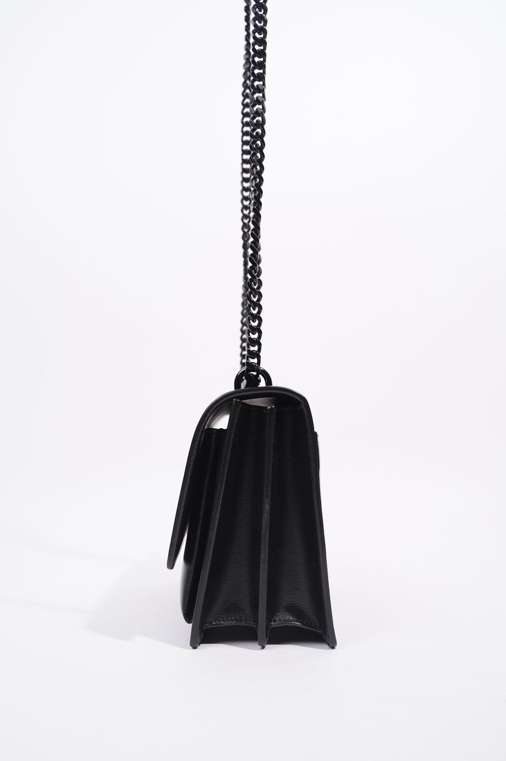 Saint Laurent Womens Sunset Bag Black Medium