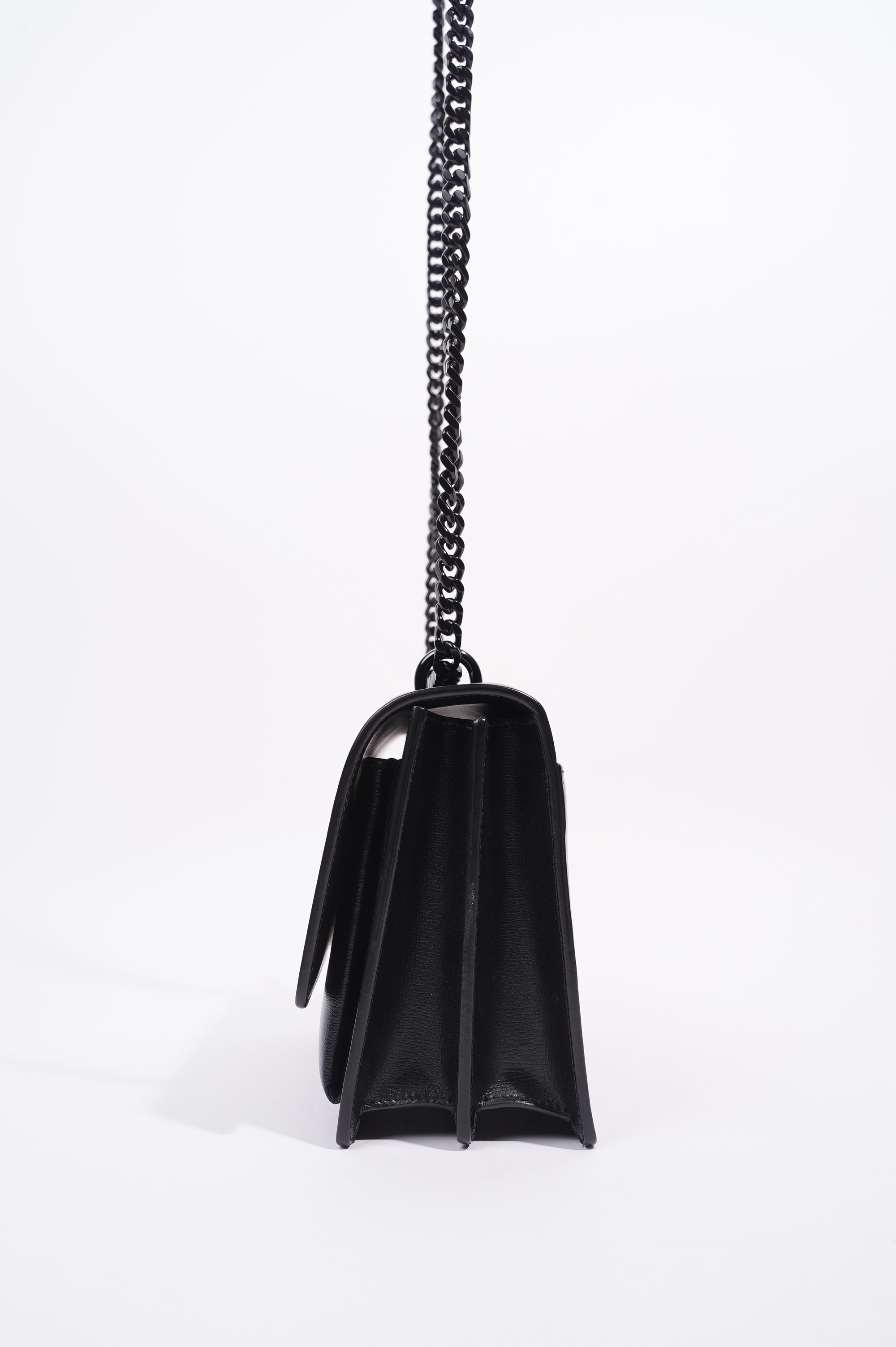 Saint Laurent Womens Sunset Bag Black Medium