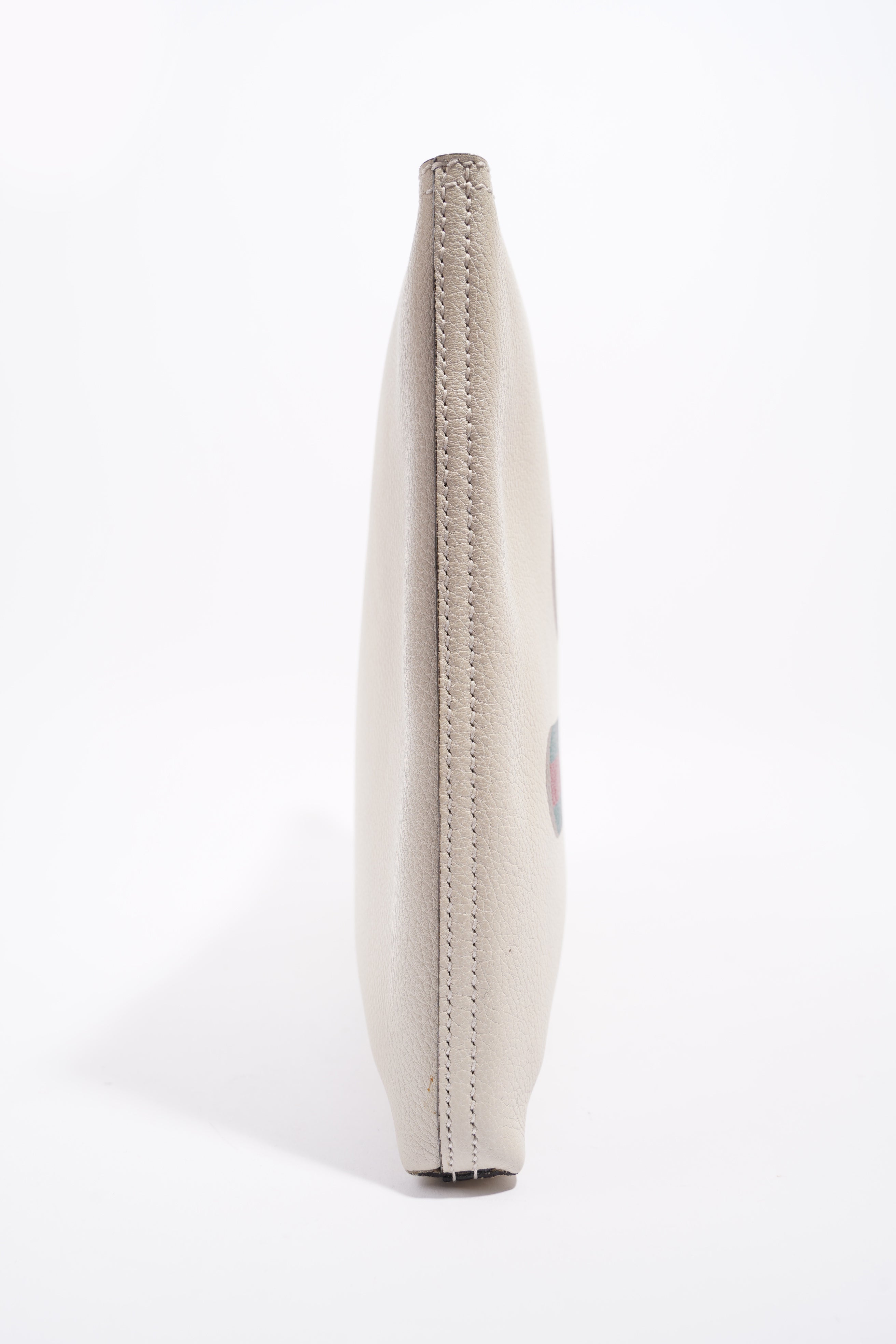 Gucci Womens Portfolio Clutch Bag Cream