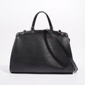 Louis Vuitton Womens Brea Black Epi Leather MM