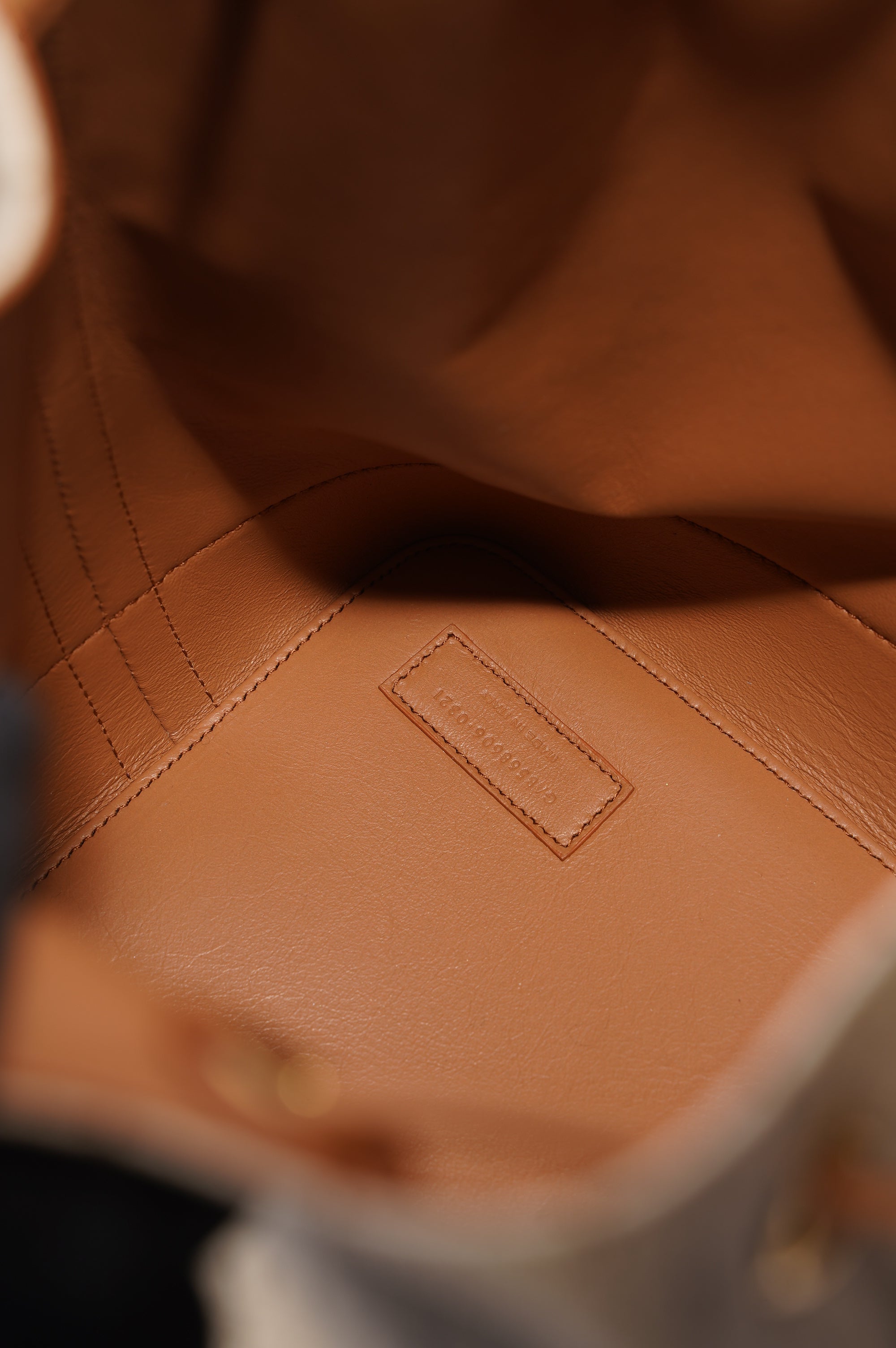 Saint Laurent Womens Bucket Bag Beige / Brown Canvas / Leather
