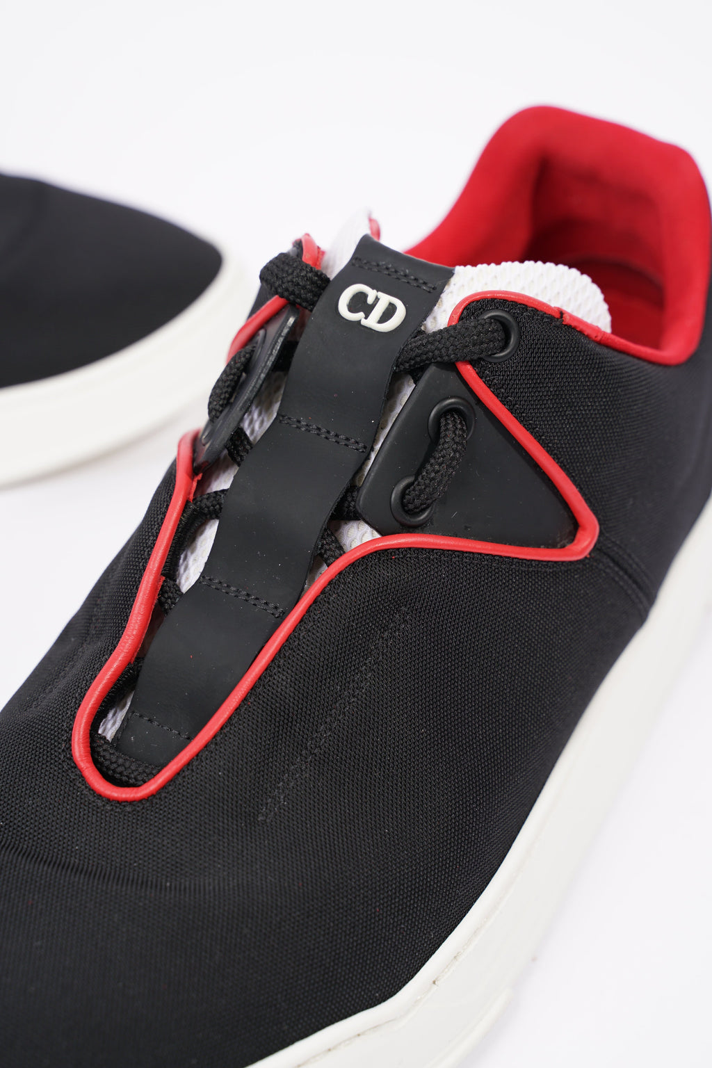 Christian Dior Mens B17 Black / Red EU 39 / UK 5