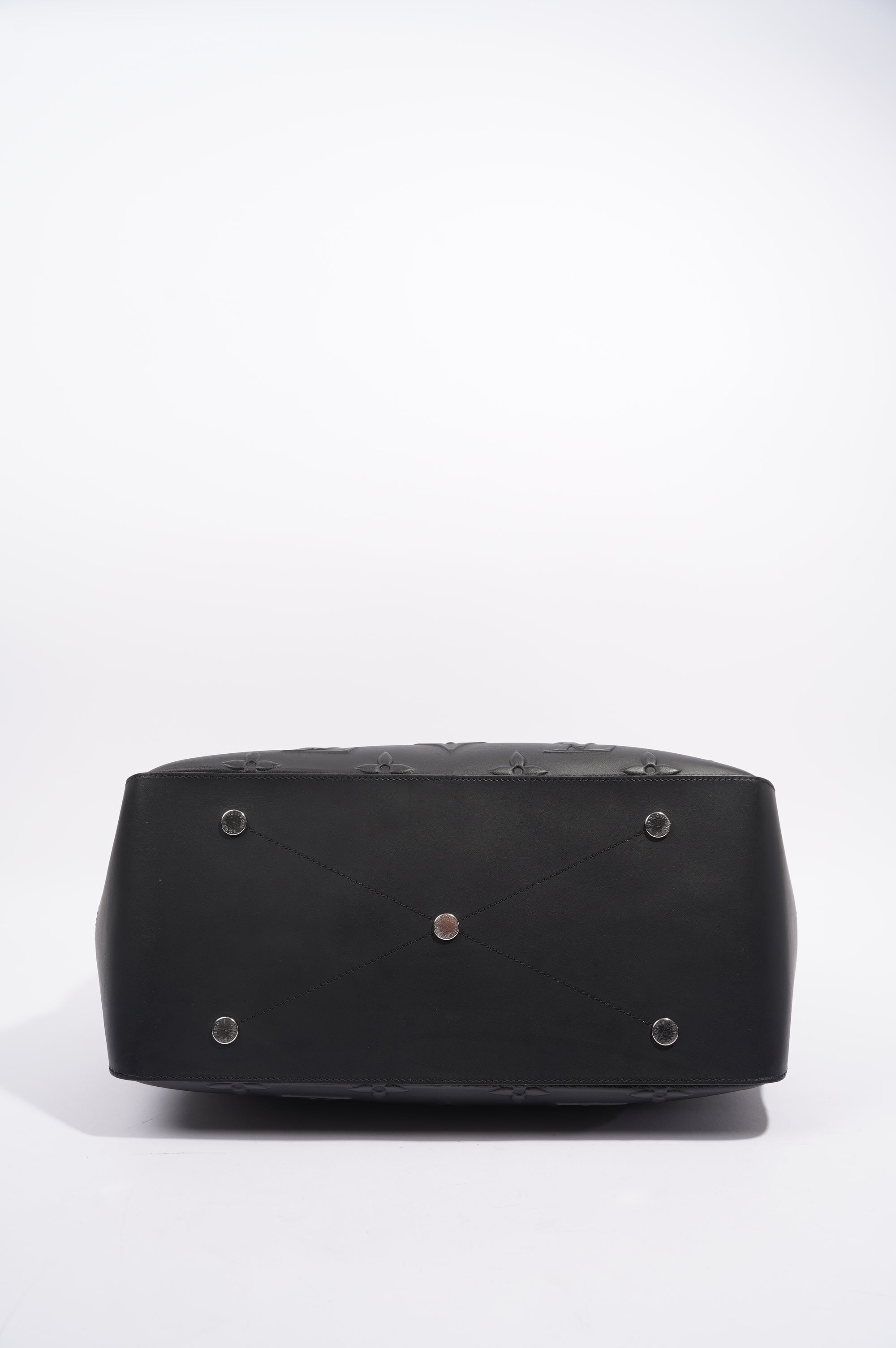 Louis Vuitton Womens Steamer Tote Black