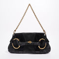 Gucci Womens Horsebit Vintage Tom Ford Bag Black