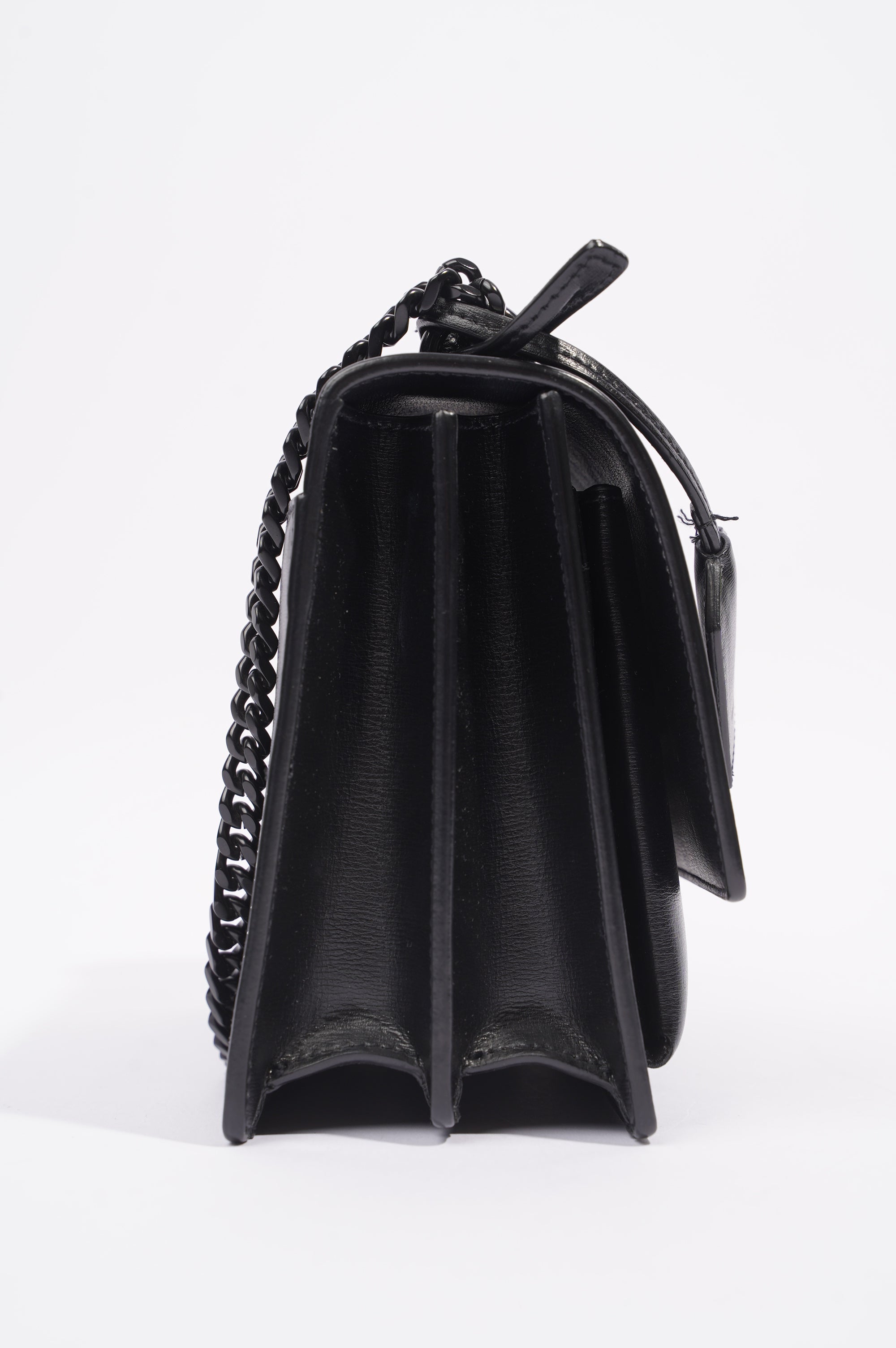 Saint Laurent Womens Sunset Bag Black Medium